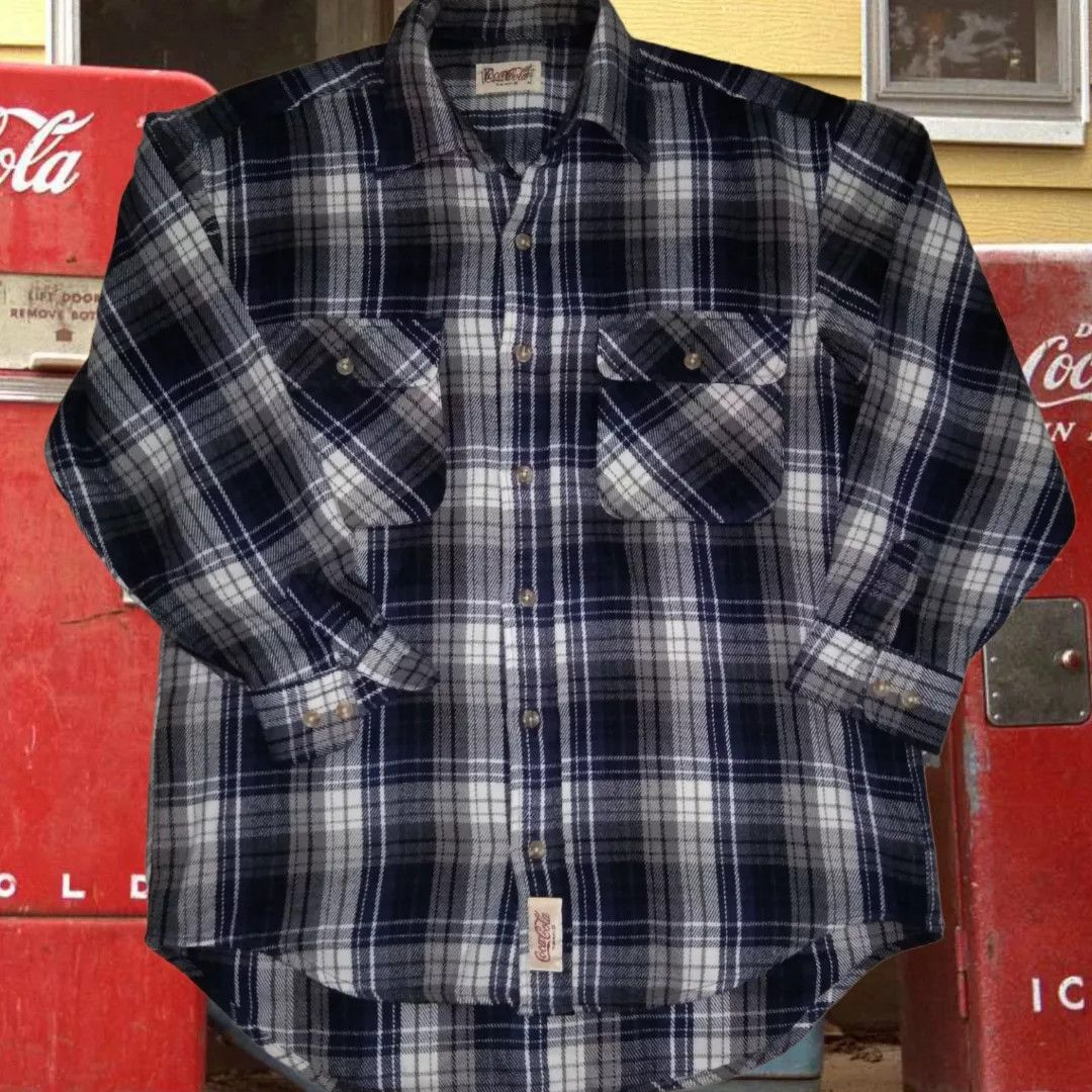 Coca Cola VTG 1998 Coke Coca Cola Flannel Checkered shirt Size US M / EU 48-50 / 2 - 1 Thumbnail