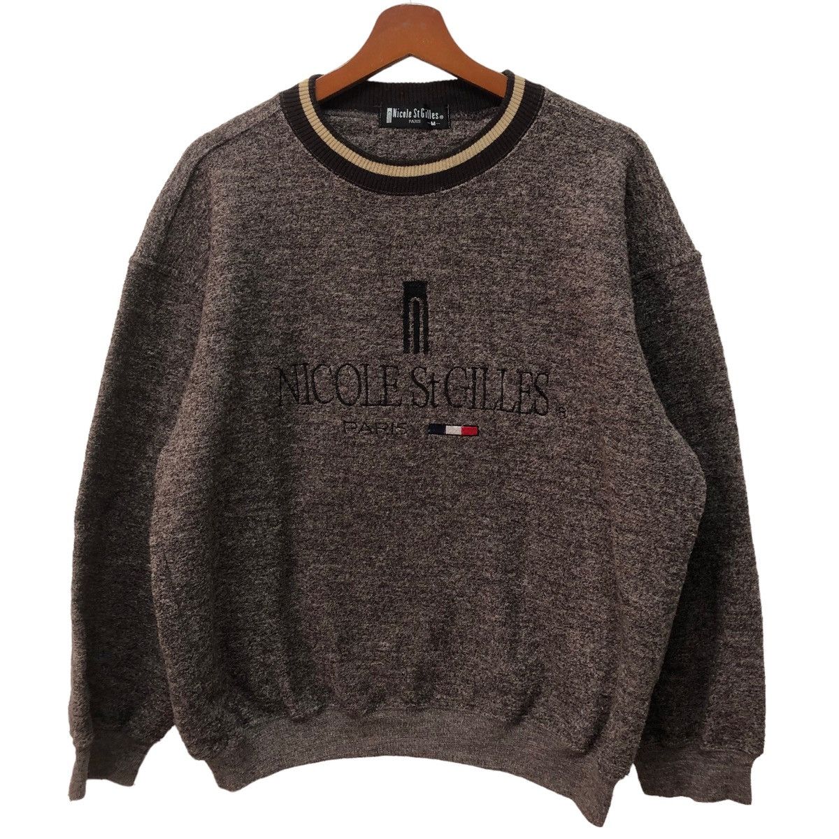 Embroidery Nicole St Gilled polyster Sweatshirt