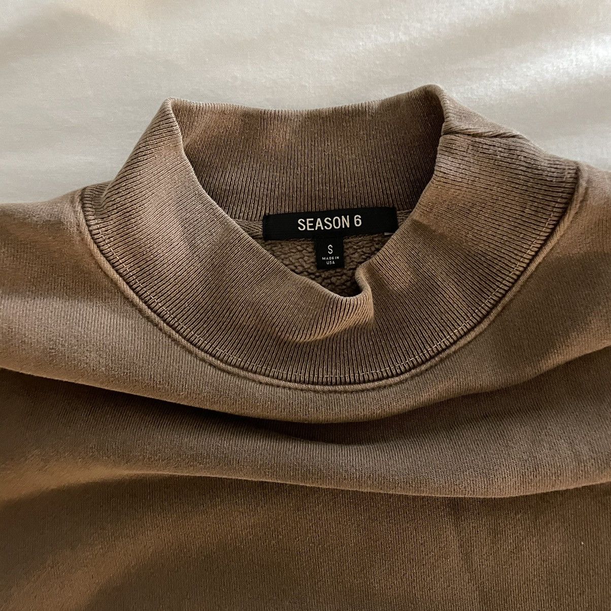 Yeezy Yeezy season 6 brown mockneck Size US S / EU 44-46 / 1 - 3 Thumbnail