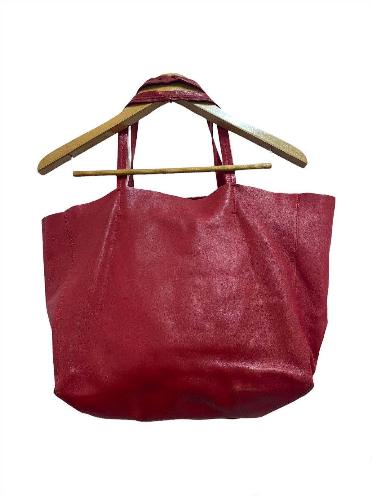 Celine Celine Cabas Phantom Tote Bag Pebbled Leather Phoebe Philo Size ONE SIZE - 2 Thumbnail