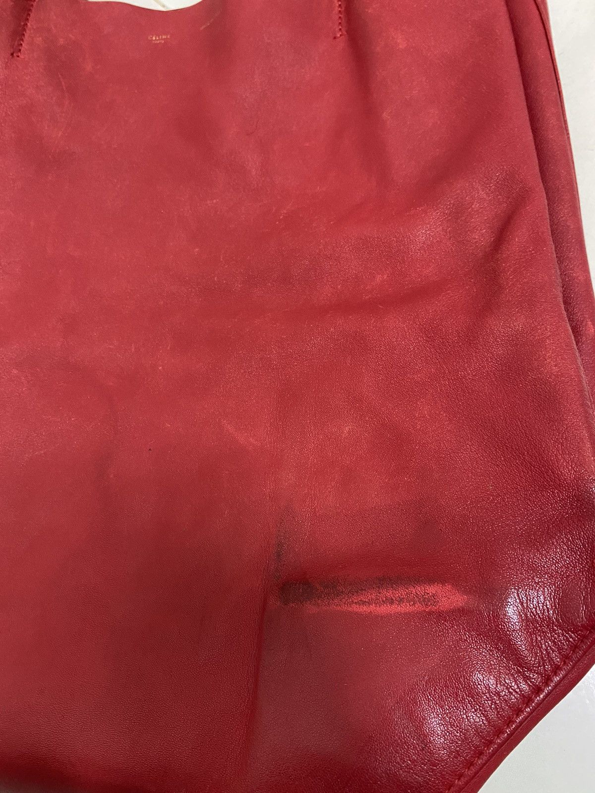 Celine Celine Cabas Phantom Tote Bag Pebbled Leather Phoebe Philo Size ONE SIZE - 13 Thumbnail