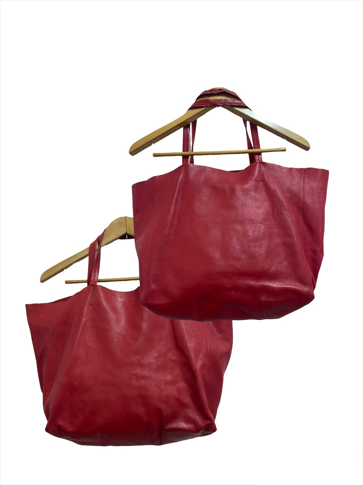 Celine Celine Cabas Phantom Tote Bag Pebbled Leather Phoebe Philo Size ONE SIZE - 4 Thumbnail