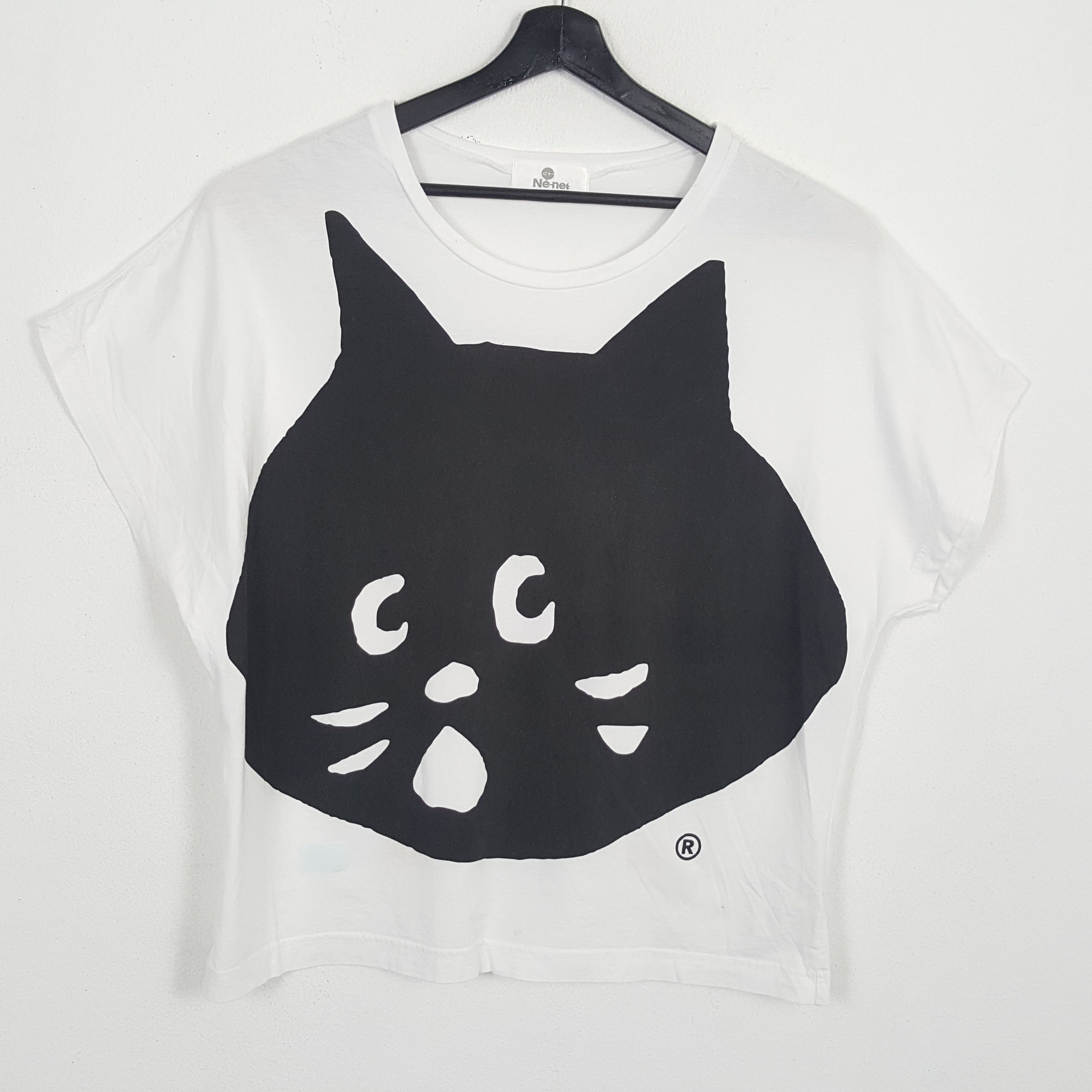 NE-NET Japanese Designer Brand Big Logo Tshirt