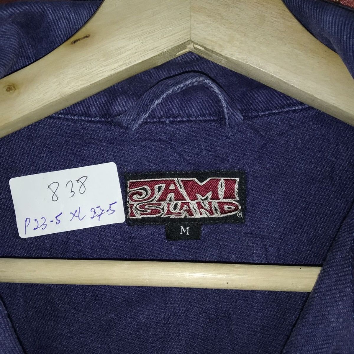 Indigo Jami Island Blue Indigo Denim Casual Streetwear Jacket Size US M / EU 48-50 / 2 - 4 Thumbnail