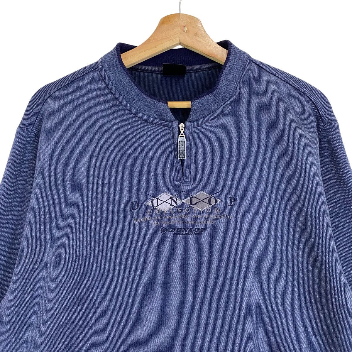 Dunlop × Vintage Vintage 90s Dunlop Crewneck Sweatshirt Size M Size US M / EU 48-50 / 2 - 4 Thumbnail