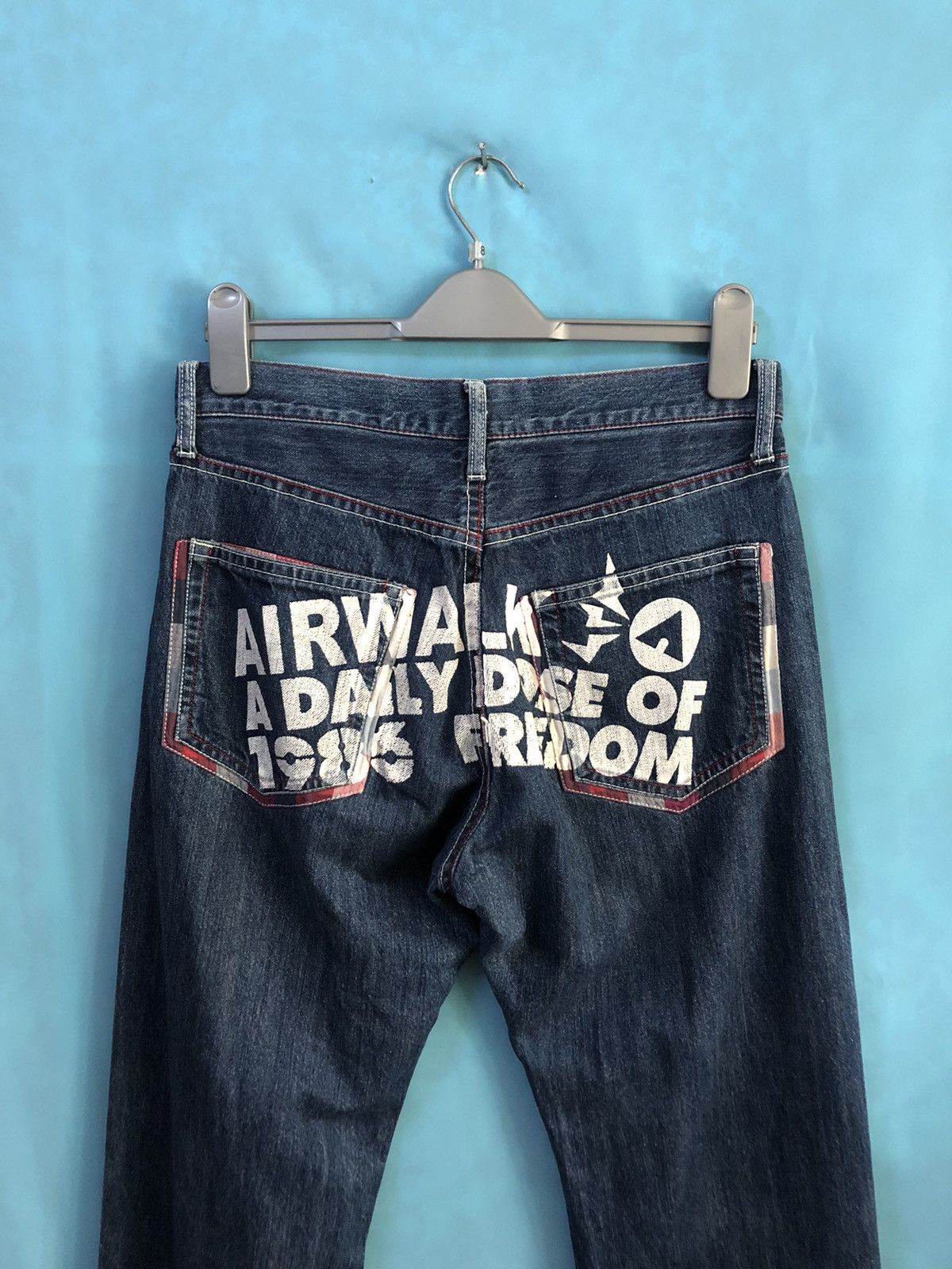 Airwalk tartan skateboards 1986 #B4 Size US 31 - 4 Thumbnail