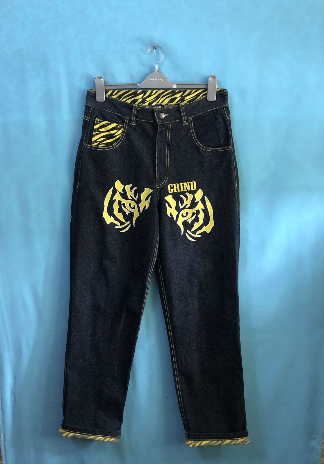 Japanese Brand grind inc tiger stripes #B3 Size US 32 / EU 48 - 1 Thumbnail