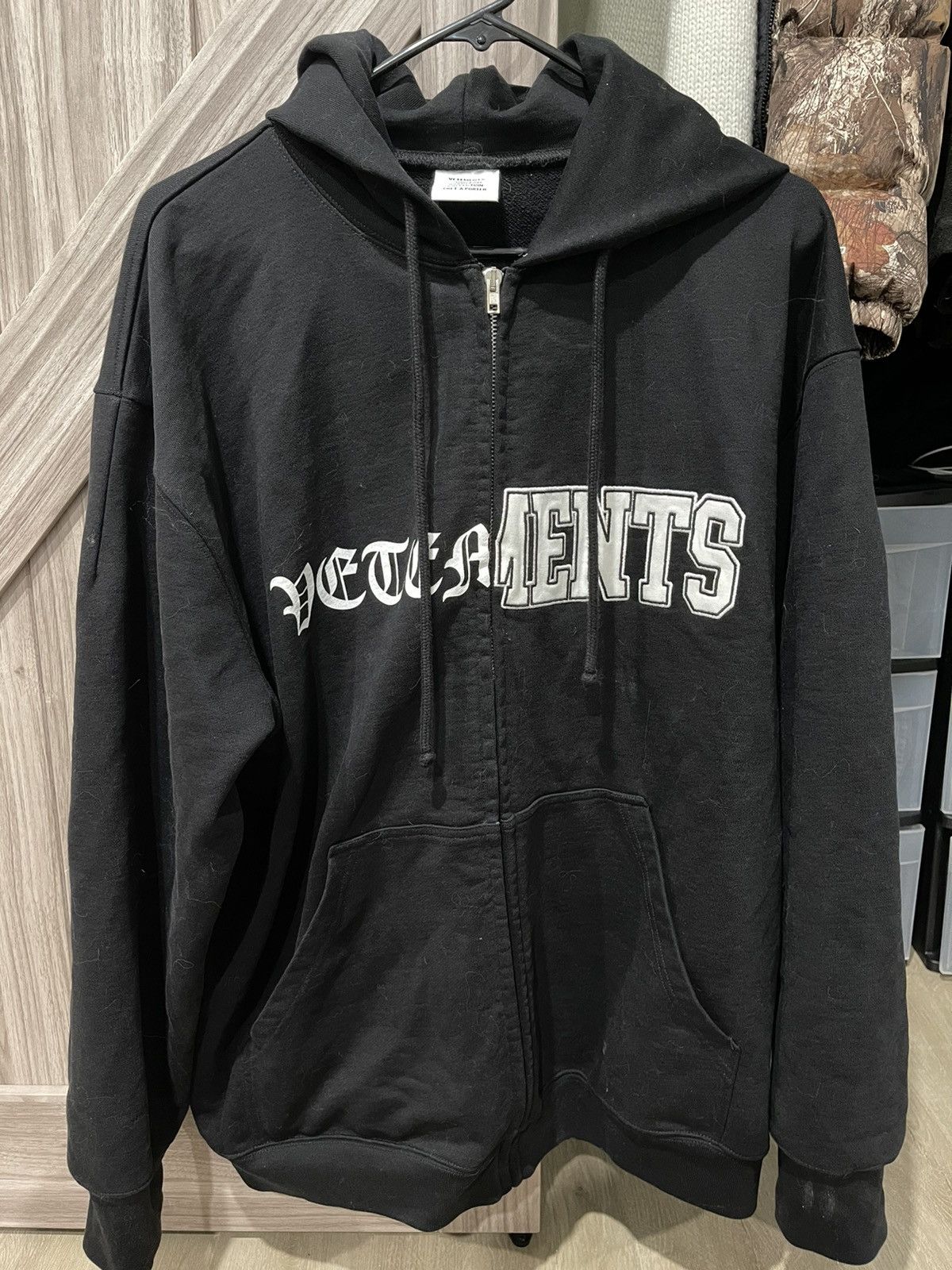 Vetements Cut Up Hoodie | Grailed