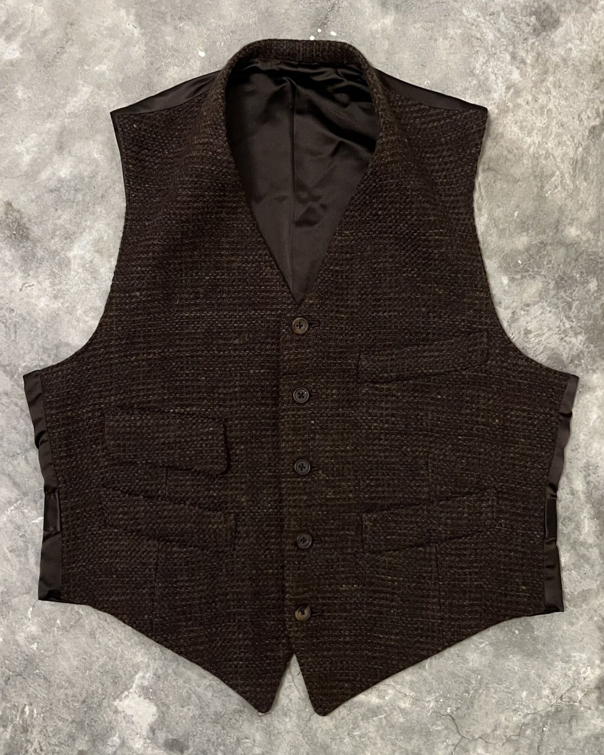 Yohji Yamamoto SAMPLE Y’s for men Red Label Wool Vest Yohji Yamamoto Size US M / EU 48-50 / 2 - 1 Thumbnail