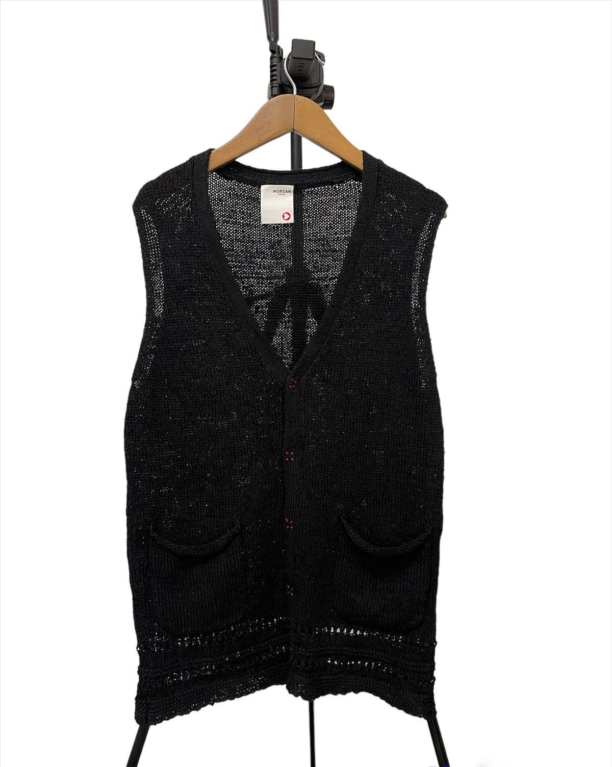 Steals🔥minimalist Mesh Knitted Morgan Homme vest