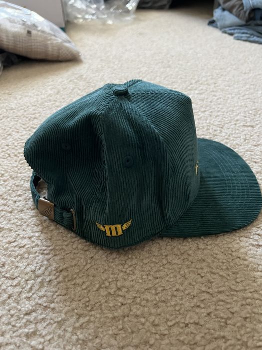 Vintage Rolex logo bootleg vintage high profile corduroy cap hat