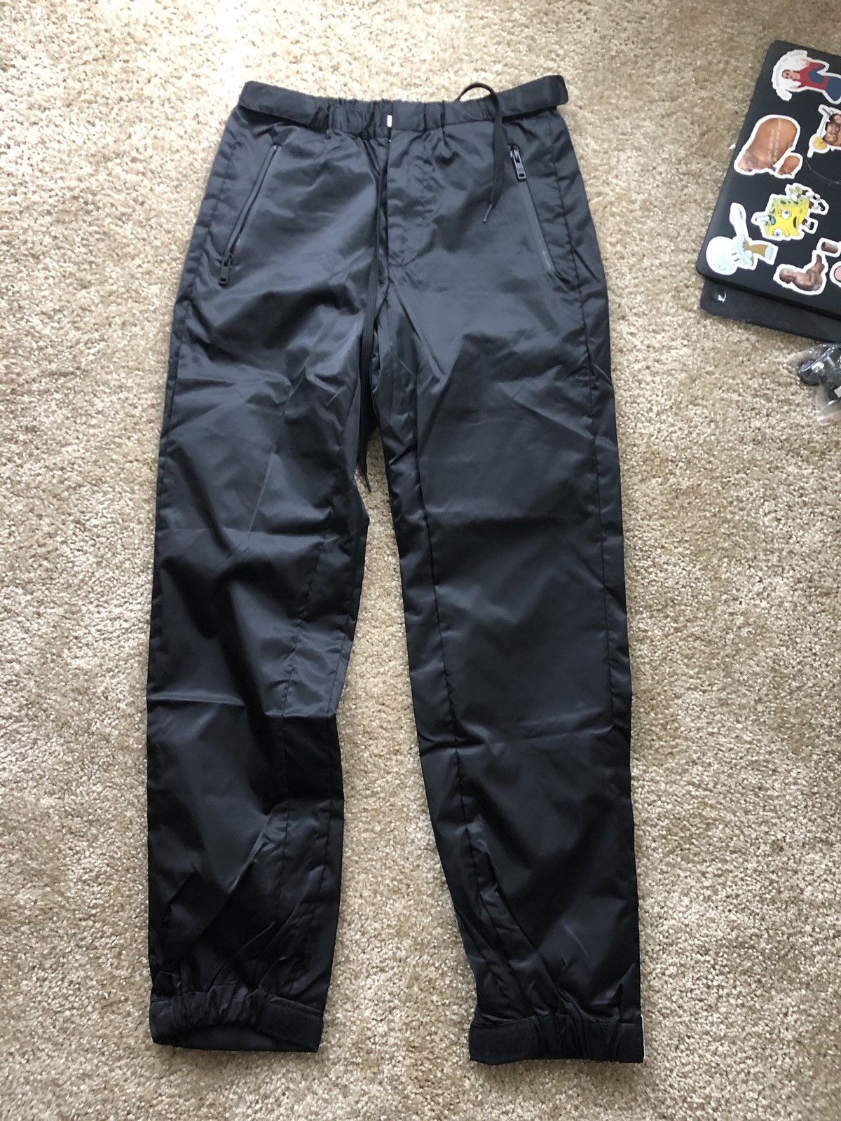 Gabardine nylon hotsell pants prada