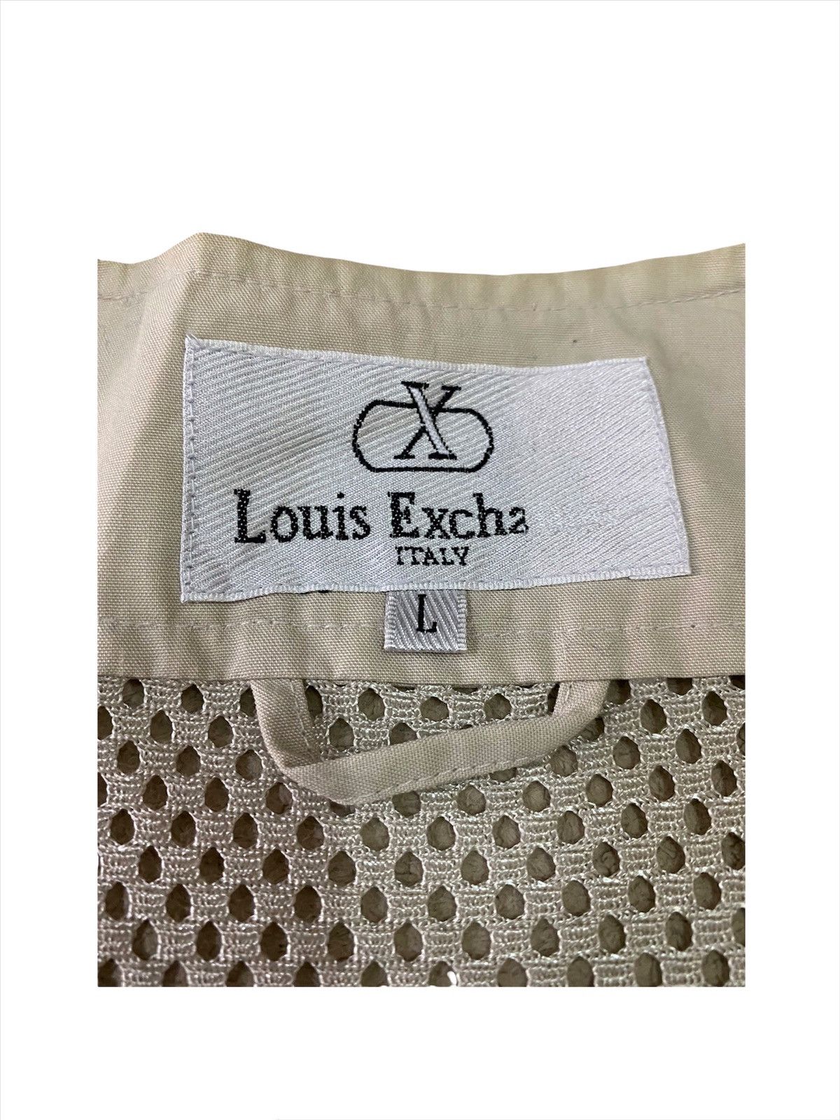 Designer Louis Excha Utility Tactical Italian Vest Size US L / EU 52-54 / 3 - 4 Thumbnail