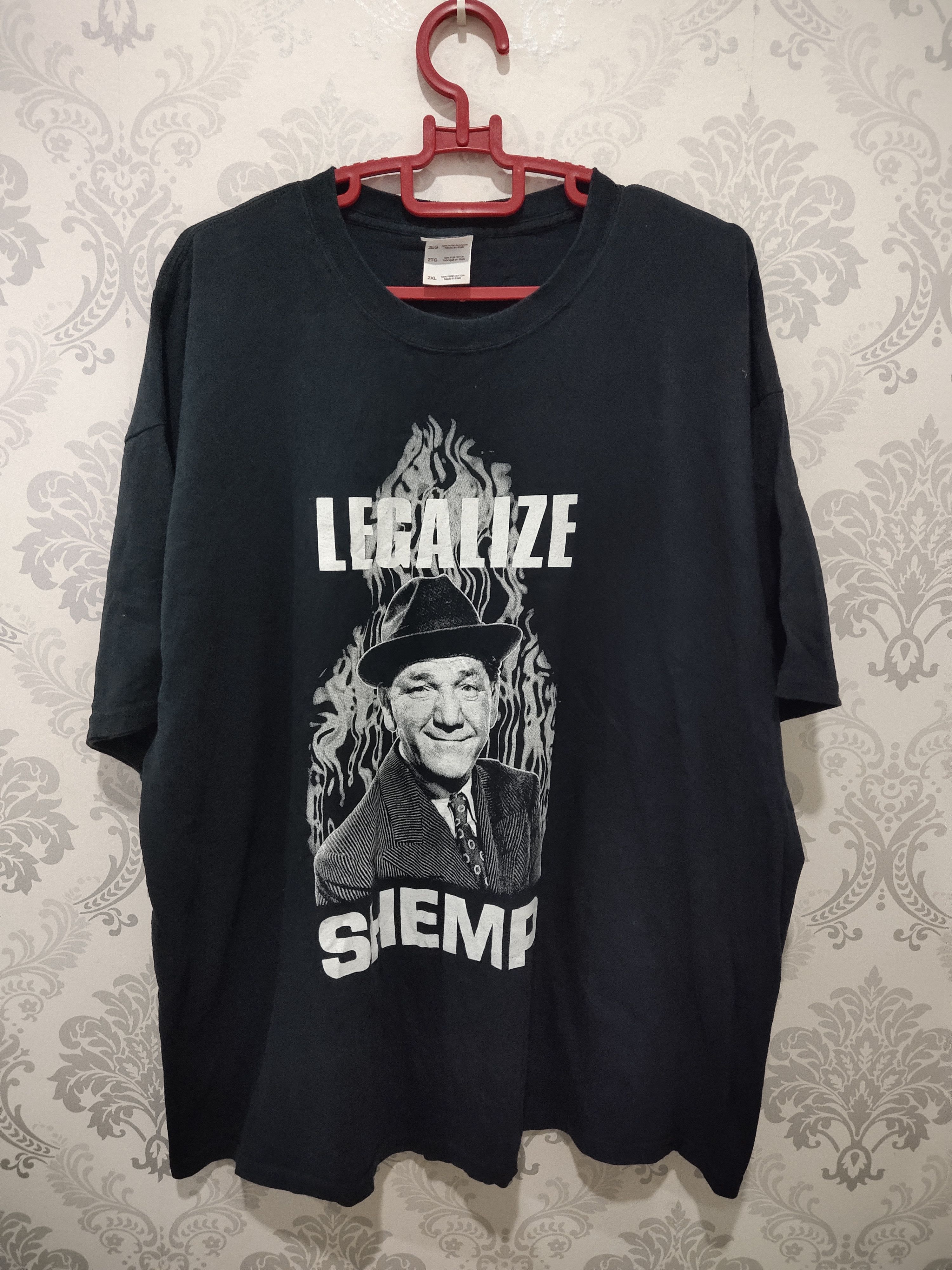 Vintage Vintage The Three Stooges Legalize Shemp T-Shirt Size US XXL / EU 58 / 5 - 2 Thumbnail