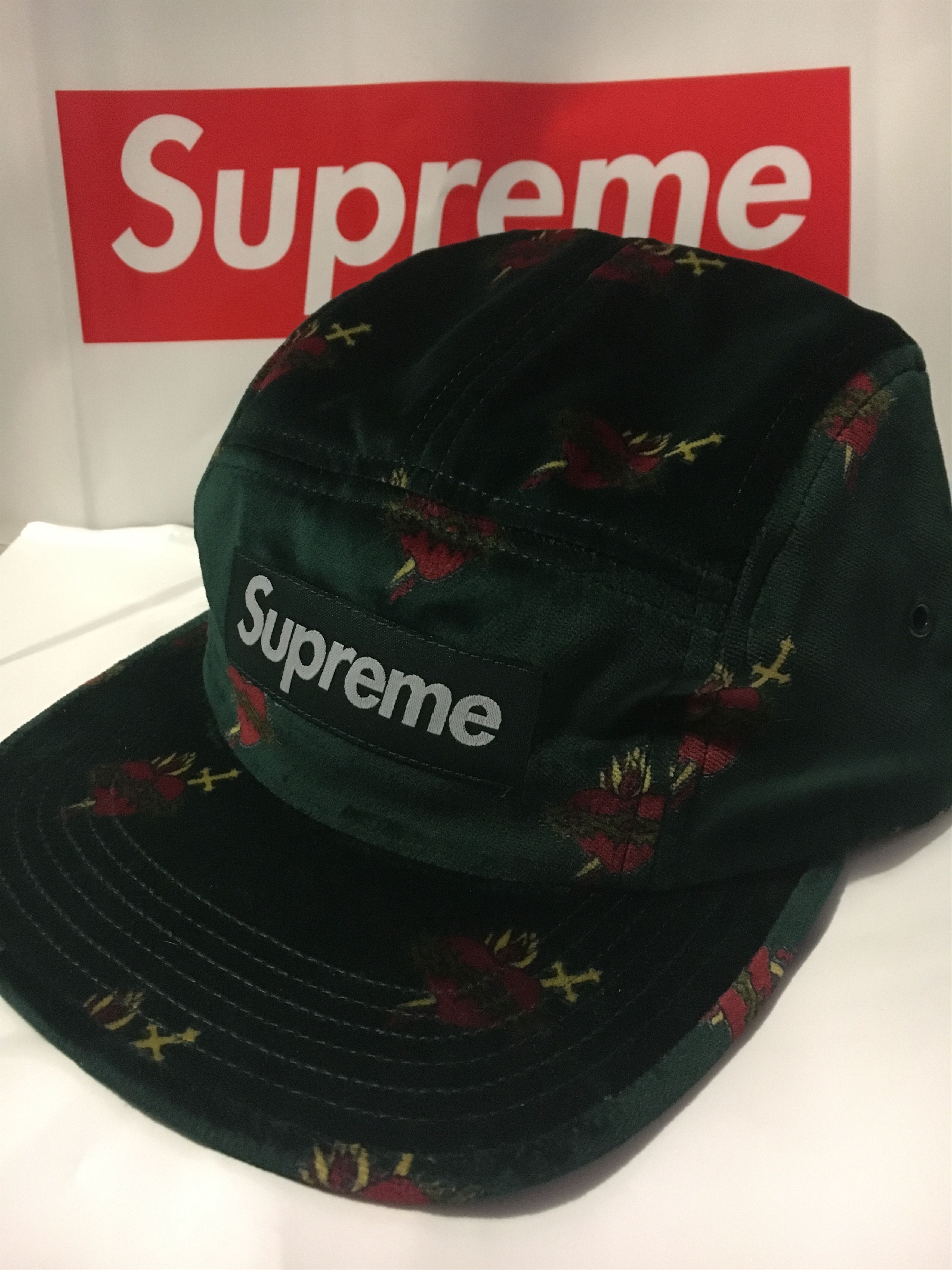 Supreme Supreme Sacred Hearts Camp Cap FW17 | Grailed