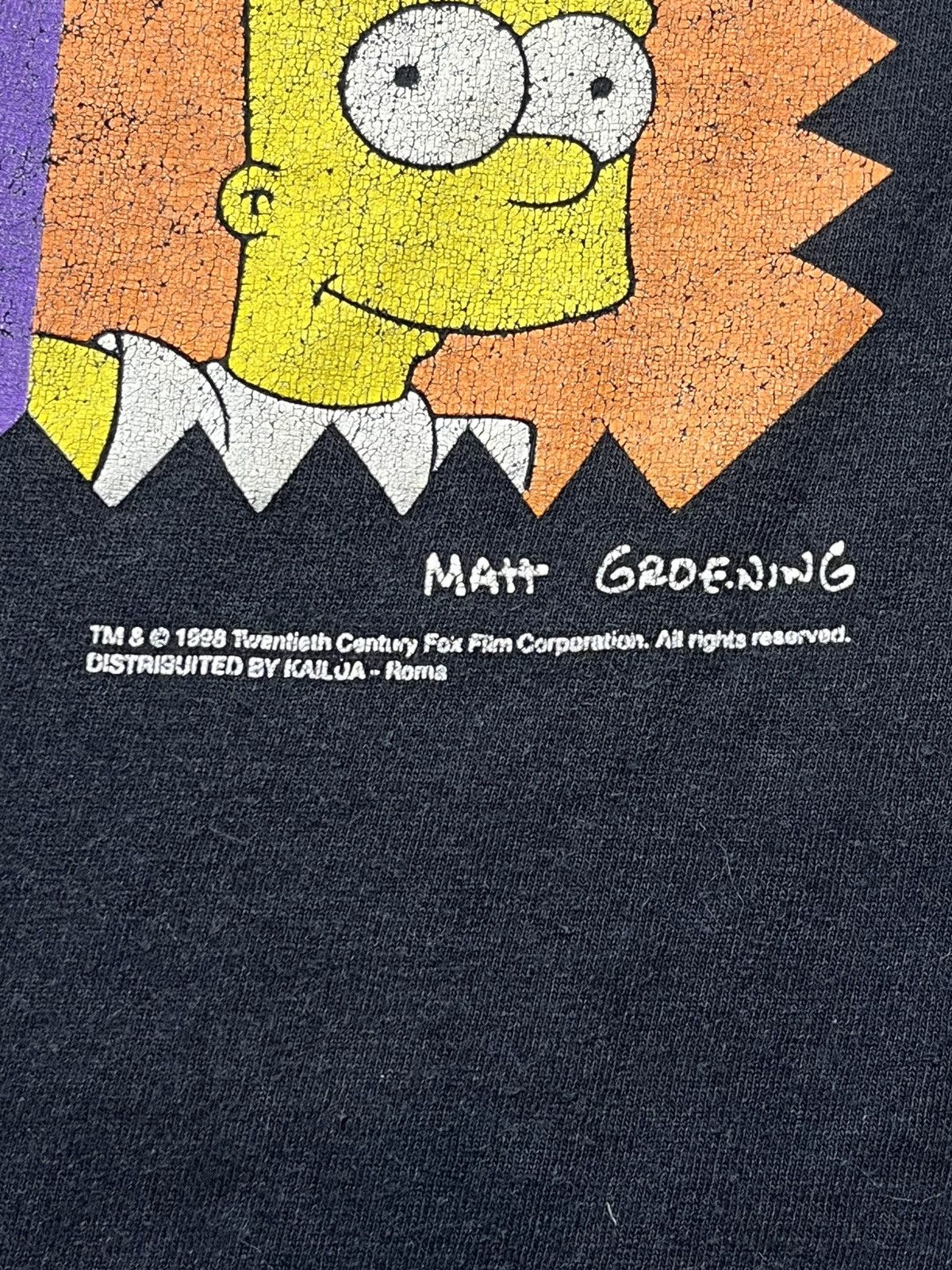 The Simpsons Vintage tee Homer The Simpson’s Bart 1998 Size L Size US L / EU 52-54 / 3 - 8 Thumbnail