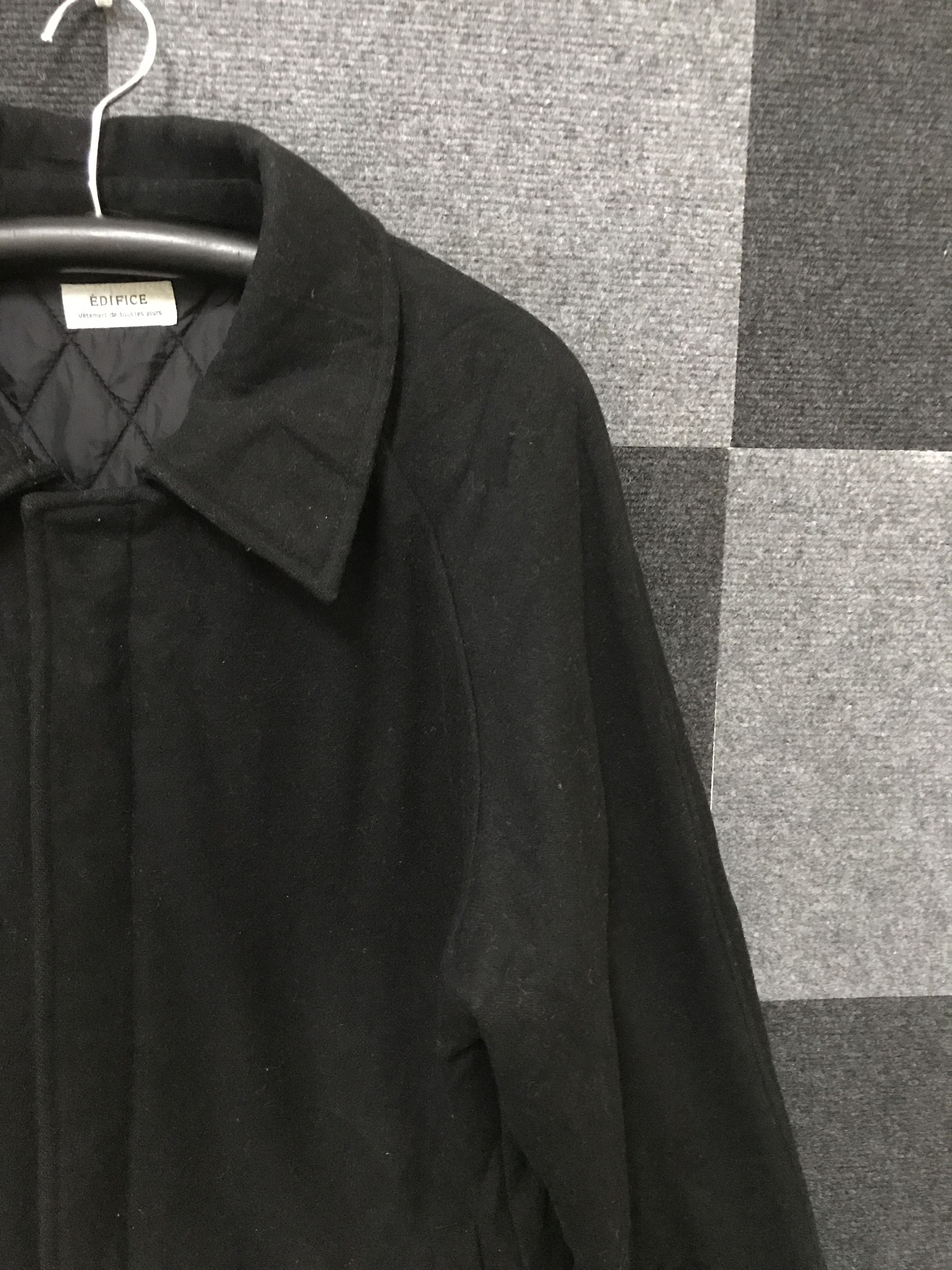 Edifice Japan × Japanese Brand J67 EDIFICE Black Wool Jacket Size US L / EU 52-54 / 3 - 3 Thumbnail