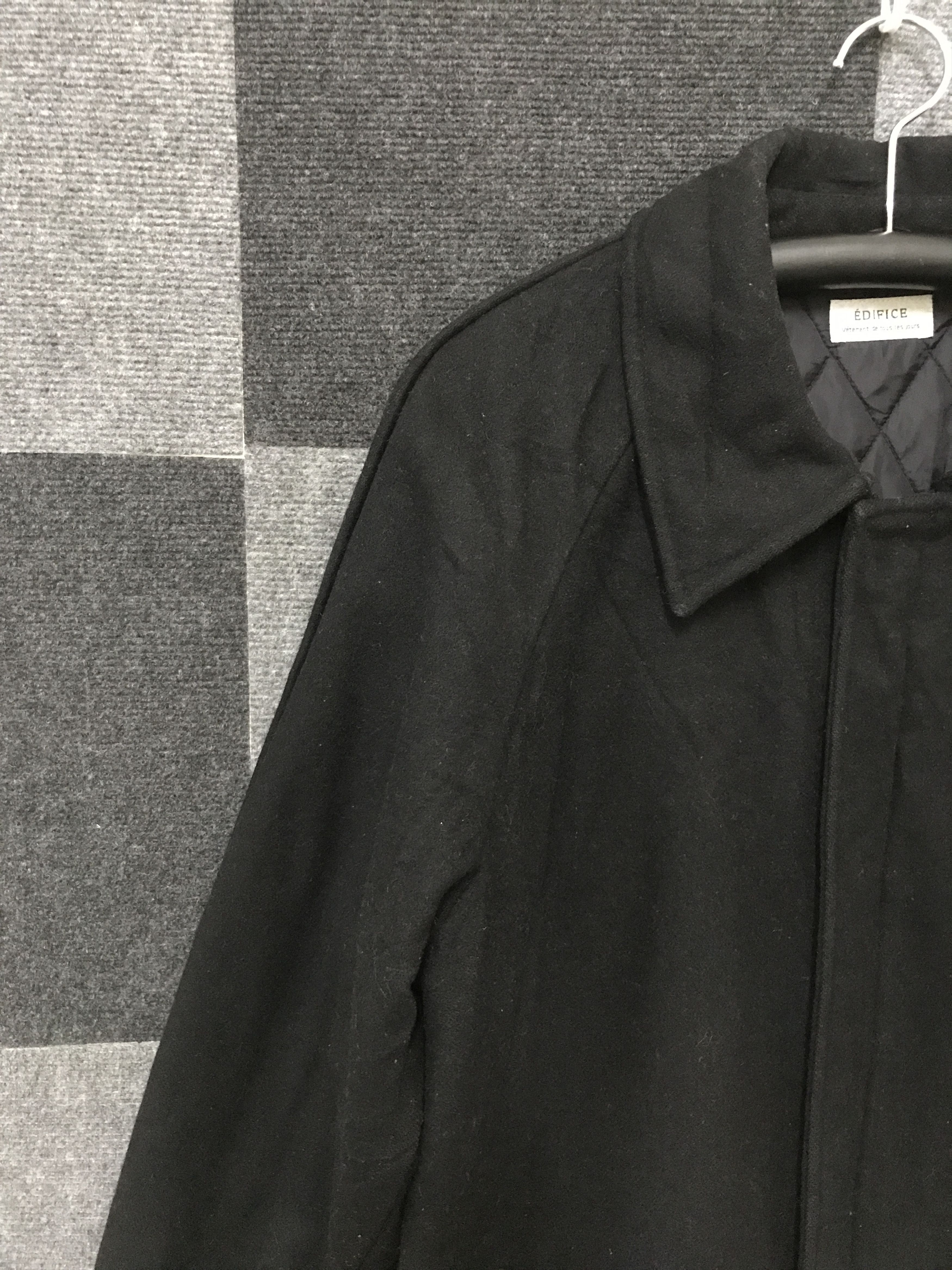 Edifice Japan × Japanese Brand J67 EDIFICE Black Wool Jacket Size US L / EU 52-54 / 3 - 4 Thumbnail