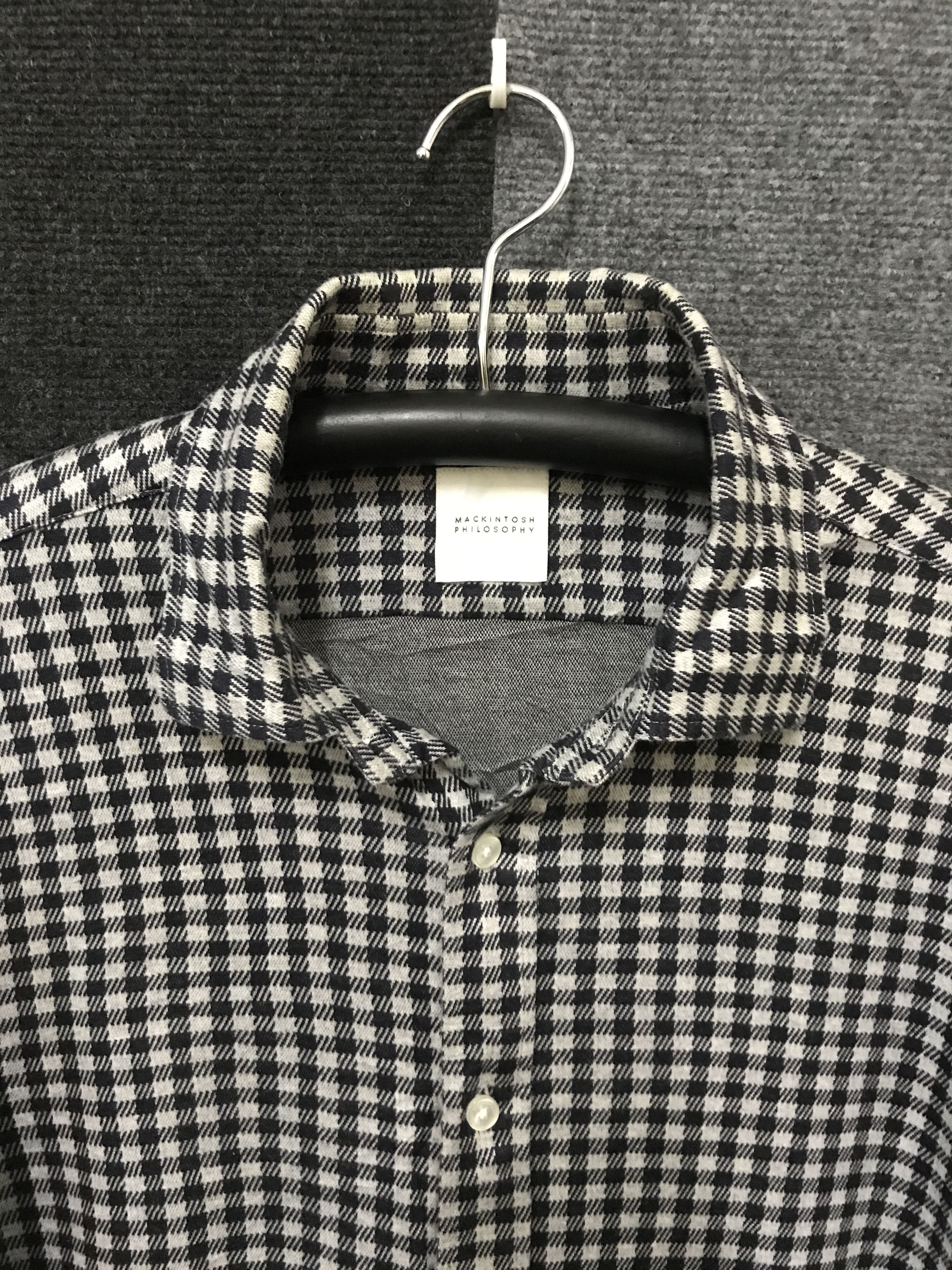 Designer × Mackintosh S3 MACKINTOSH PHILOPSOPHY Fine Plaid Shirt Size US XXS / EU 40 - 2 Thumbnail