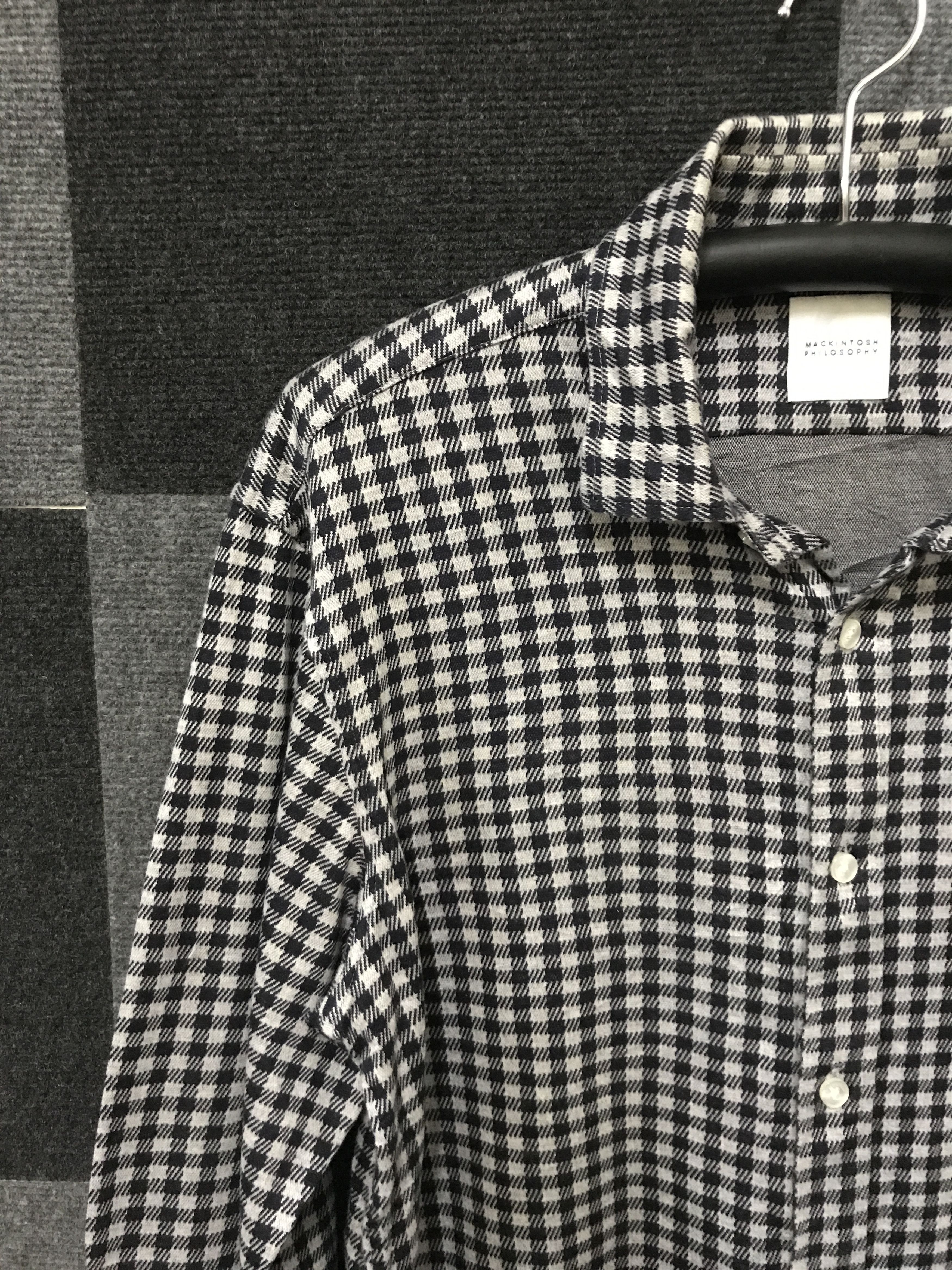 Designer × Mackintosh S3 MACKINTOSH PHILOPSOPHY Fine Plaid Shirt Size US XXS / EU 40 - 4 Thumbnail