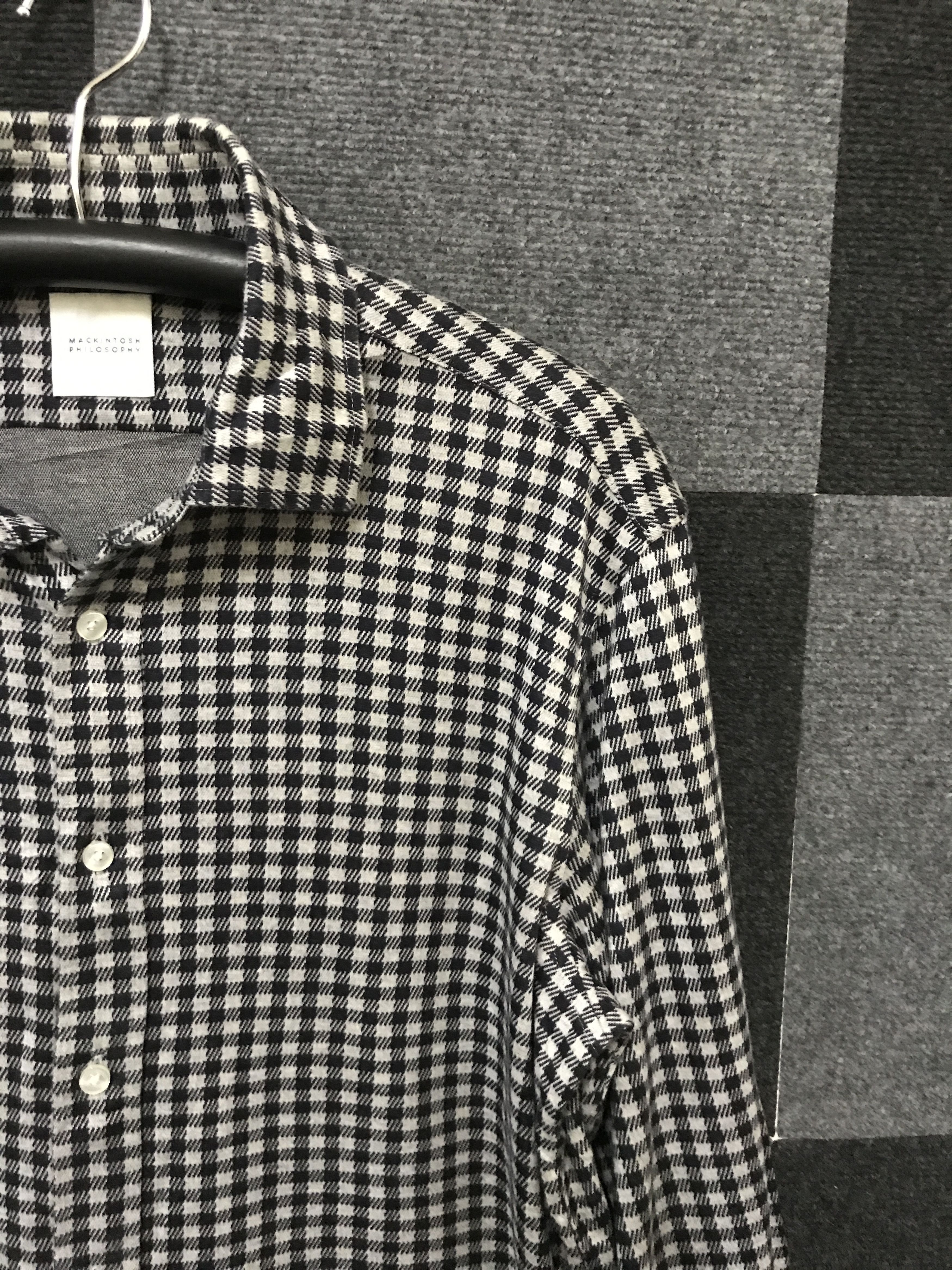 Designer × Mackintosh S3 MACKINTOSH PHILOPSOPHY Fine Plaid Shirt Size US XXS / EU 40 - 3 Thumbnail