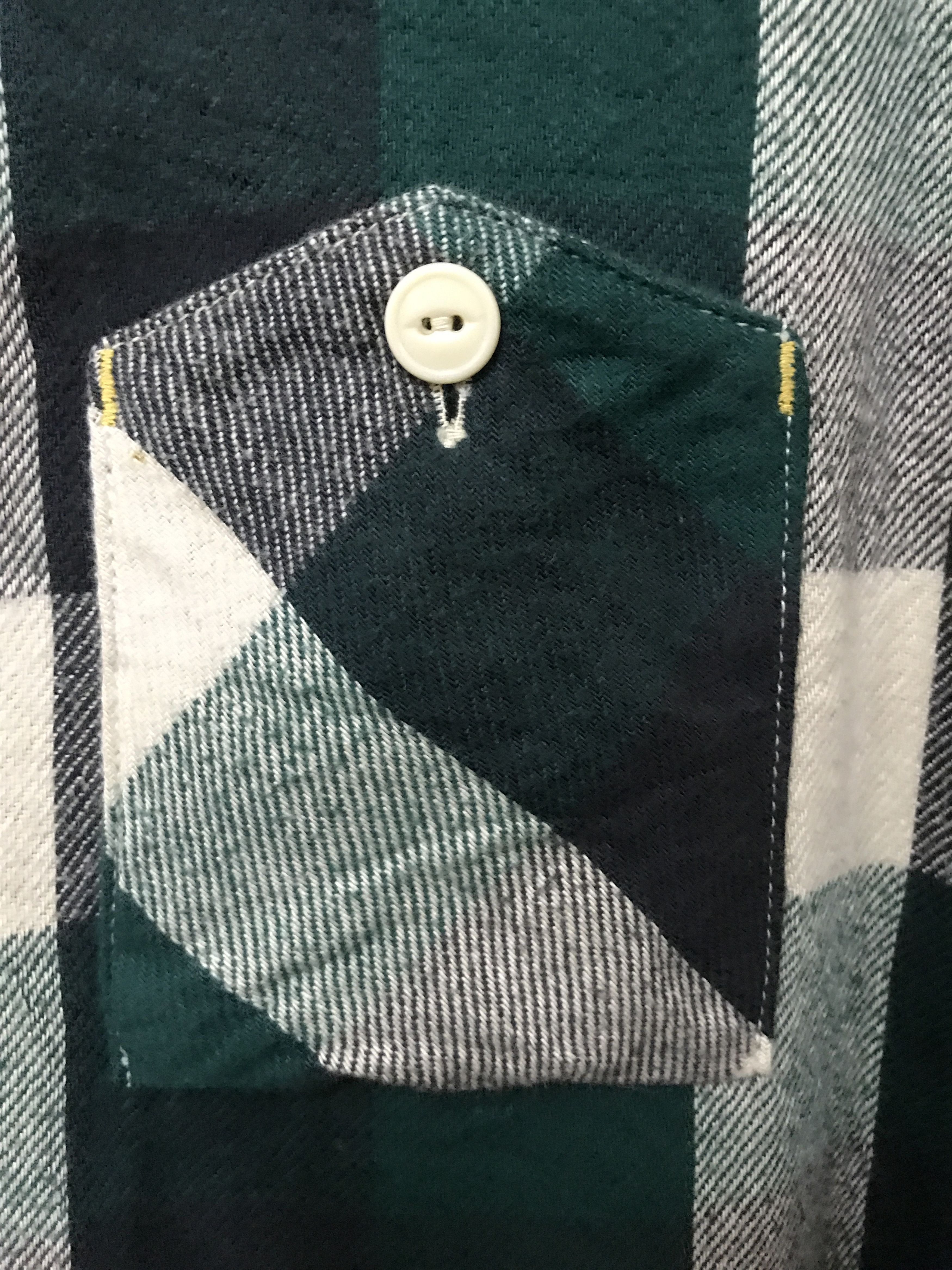 FOB Factory S5 FOB FACTORY Green Plaid Flannel Size US S / EU 44-46 / 1 - 7 Thumbnail