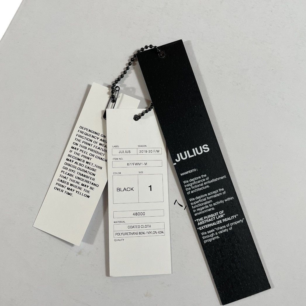 Julius FW19 Cyber Covered Sneaker Size US 8 / EU 41 - 12 Thumbnail