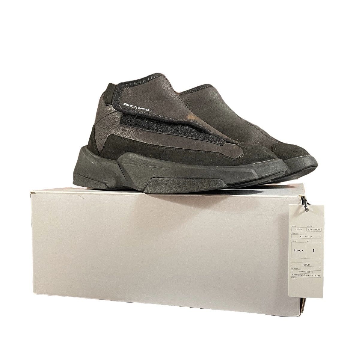 Julius FW19 Cyber Covered Sneaker Size US 8 / EU 41 - 11 Thumbnail