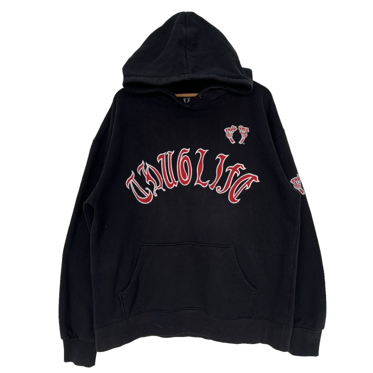 Vintage Rap Tees Tupac Thug Life Hoodie