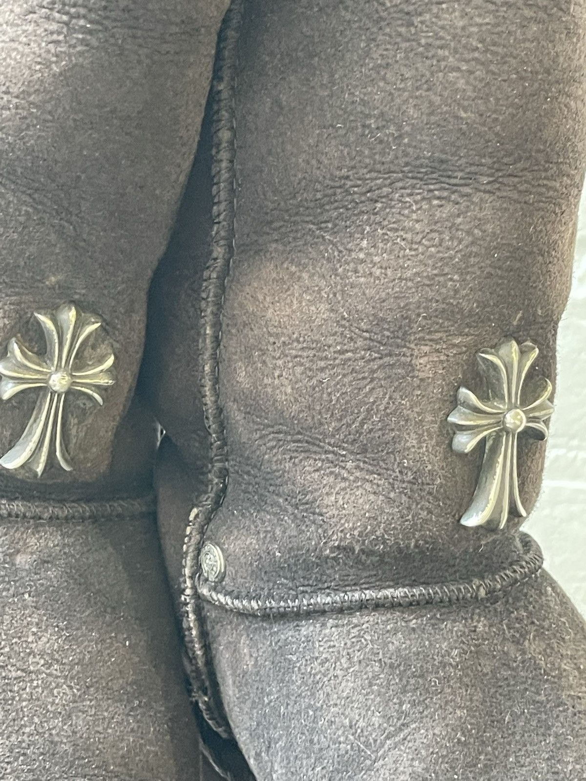 Chrome Hearts × Ugg Chrome Hearts X Uggs US8-8.5 Brown Cross Boots Size US 8 / EU 41 - 5 Thumbnail