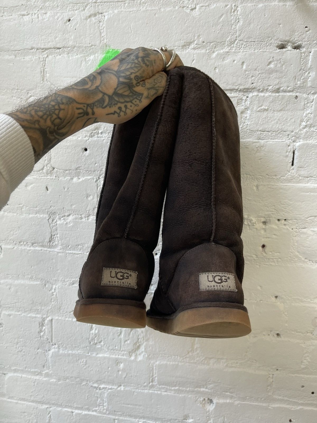 Chrome Hearts × Ugg Chrome Hearts X Uggs US8-8.5 Brown Cross Boots Size US 8 / EU 41 - 6 Thumbnail