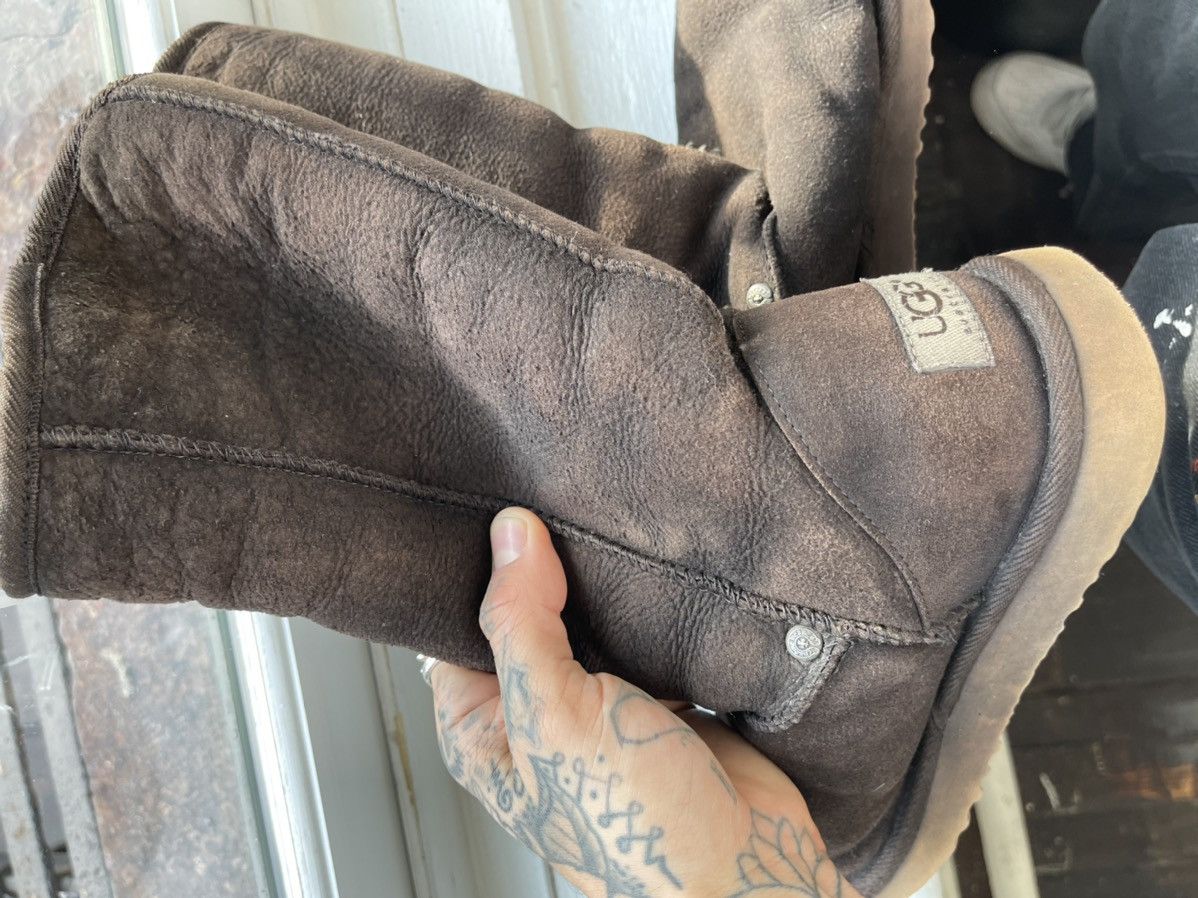 Chrome Hearts × Ugg Chrome Hearts X Uggs US8-8.5 Brown Cross Boots Size US 8 / EU 41 - 10 Thumbnail