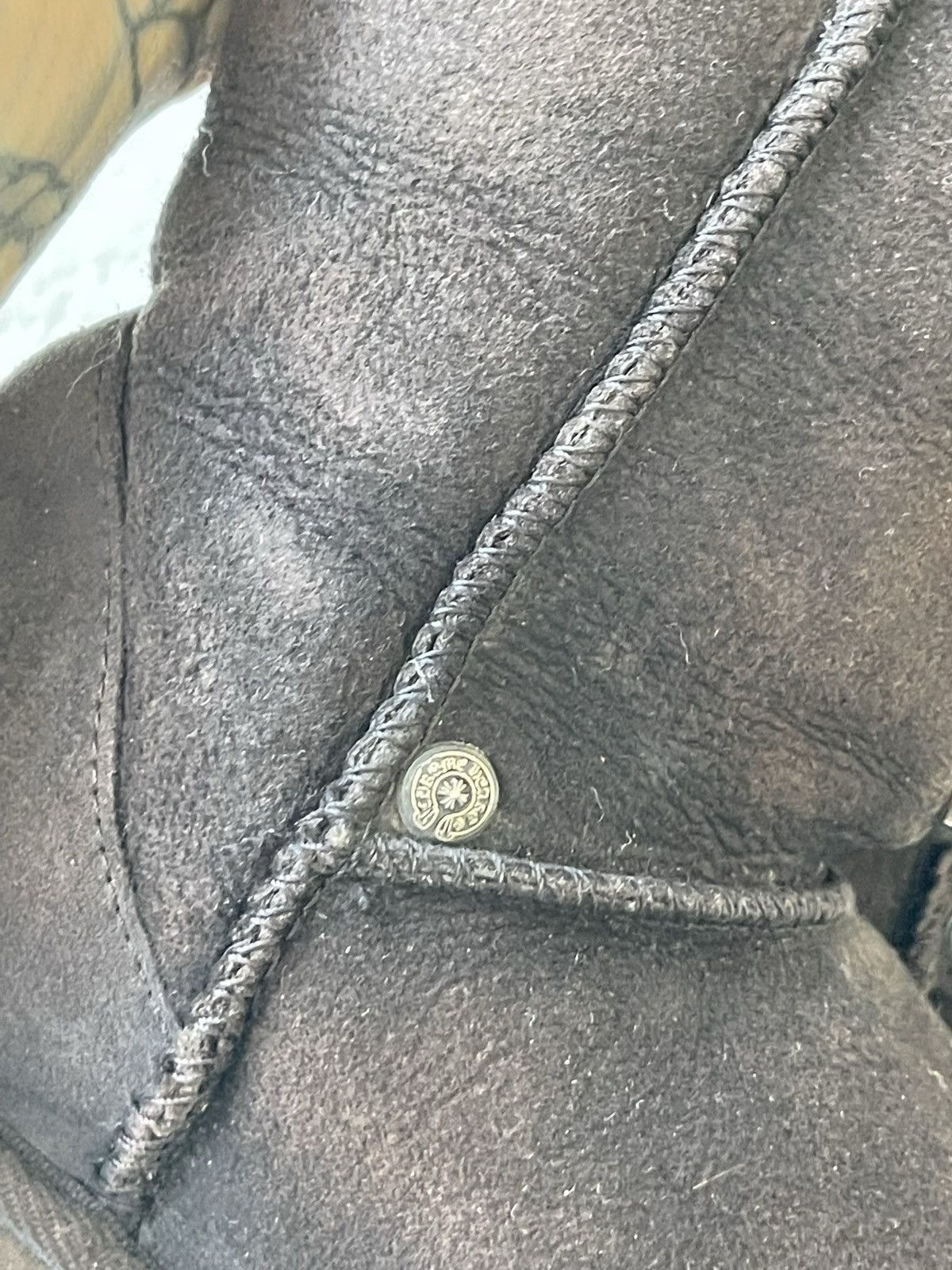 Chrome Hearts × Ugg Chrome Hearts X Uggs US8-8.5 Brown Cross Boots Size US 8 / EU 41 - 4 Thumbnail