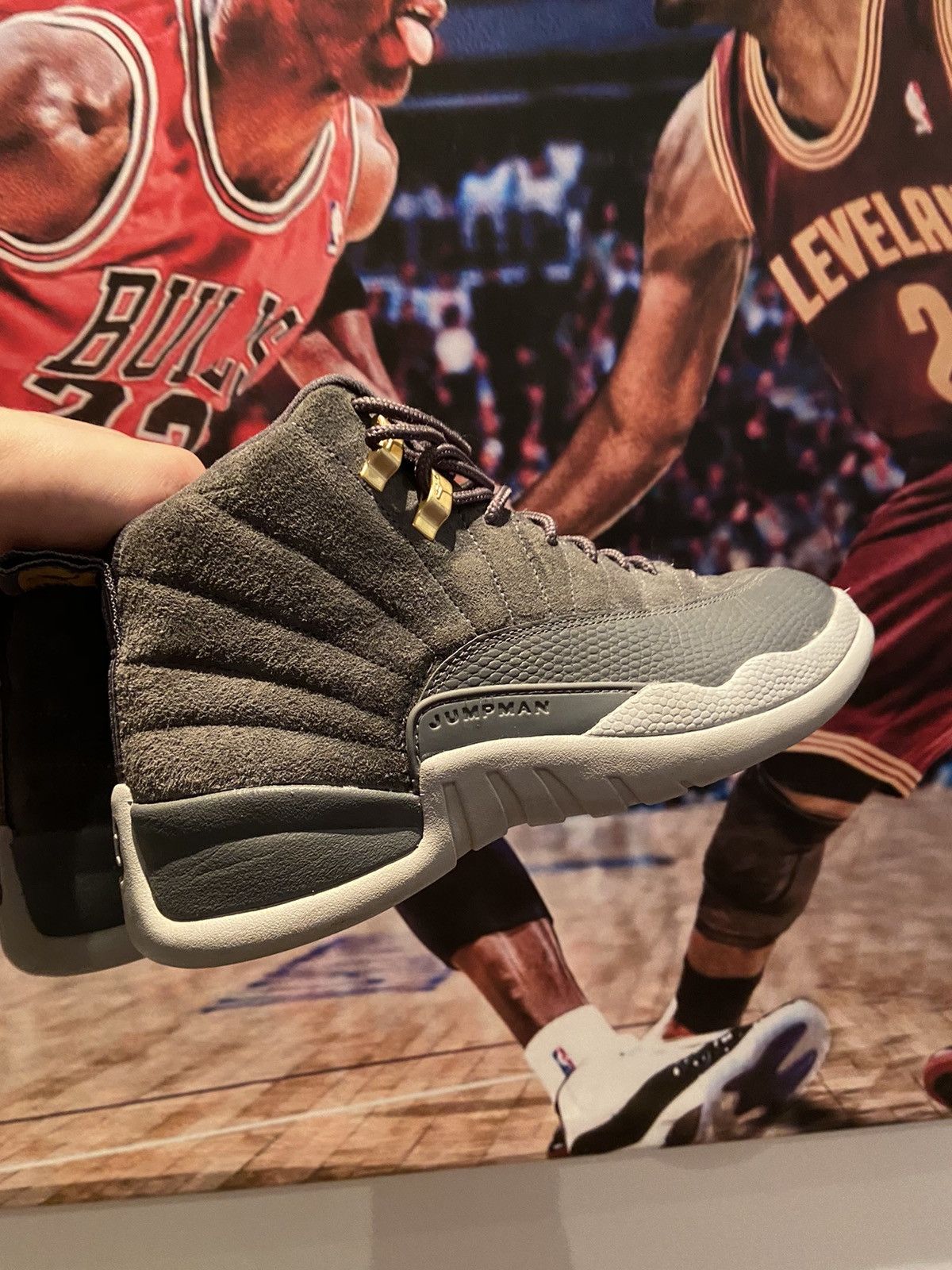 Jordan Brand Air Jordan 12 Retro Dark Grey 2017 Size US 7.5 / EU 40-41 - 2 Thumbnail