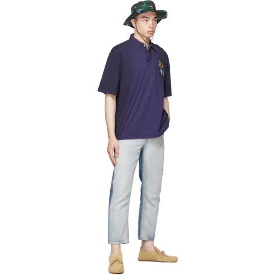 Loewe Loewe x Paula Ibiza Parrots Embroidered Oversize Polo Size US M / EU 48-50 / 2 - 2 Thumbnail