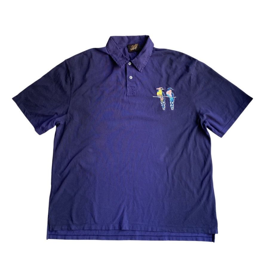 Loewe Loewe x Paula Ibiza Parrots Embroidered Oversize Polo Size US M / EU 48-50 / 2 - 4 Thumbnail