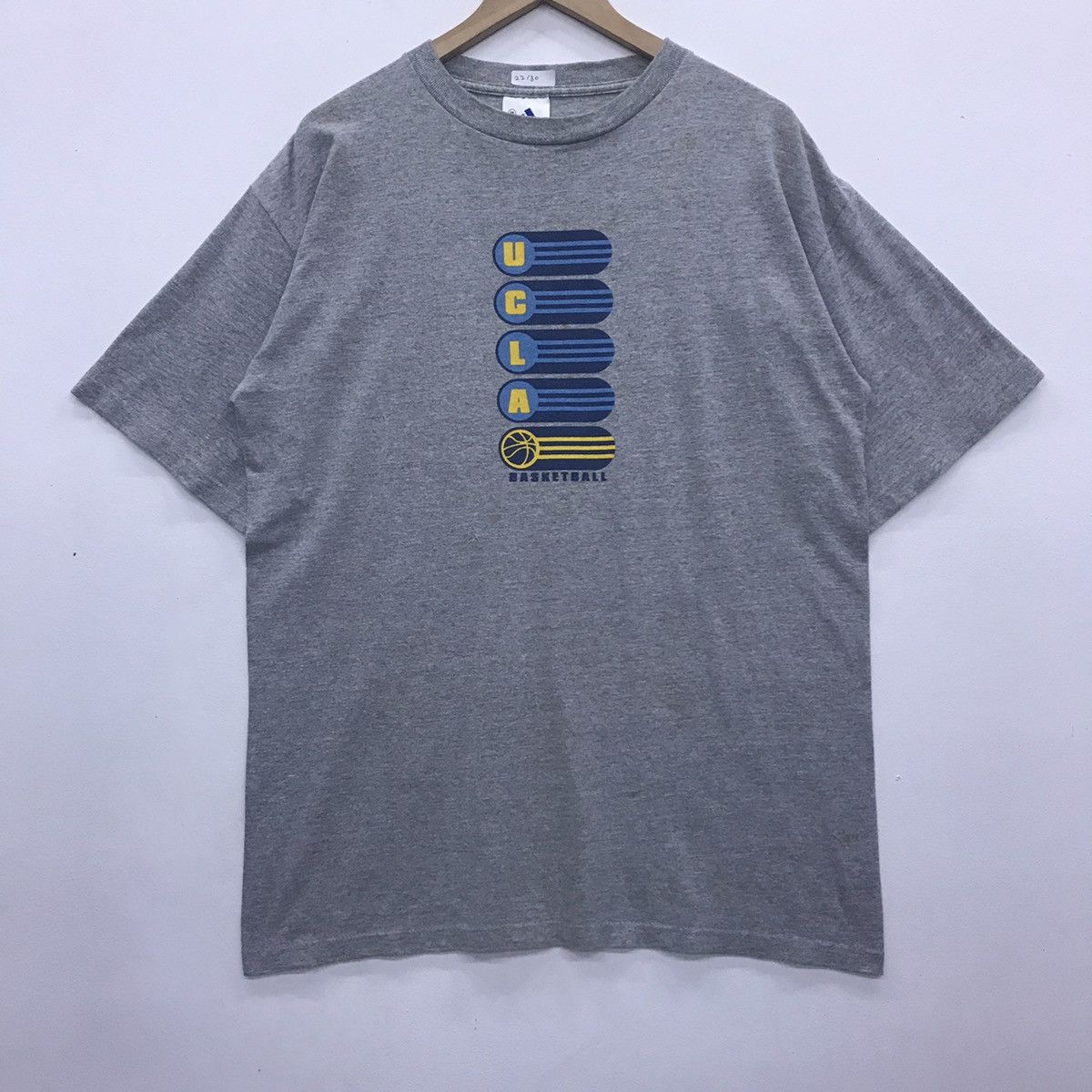 Adidas Rare!! Vintage Adidas UCLA Basketball T-shirt Size US M / EU 48-50 / 2 - 2 Thumbnail