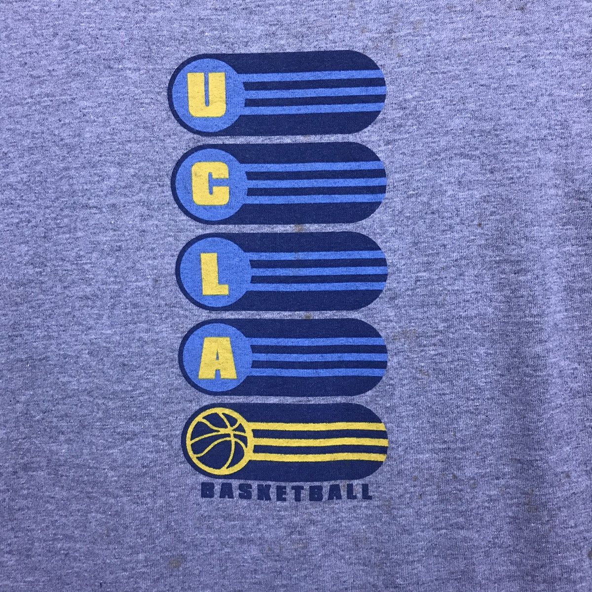 Adidas Rare!! Vintage Adidas UCLA Basketball T-shirt Size US M / EU 48-50 / 2 - 4 Thumbnail