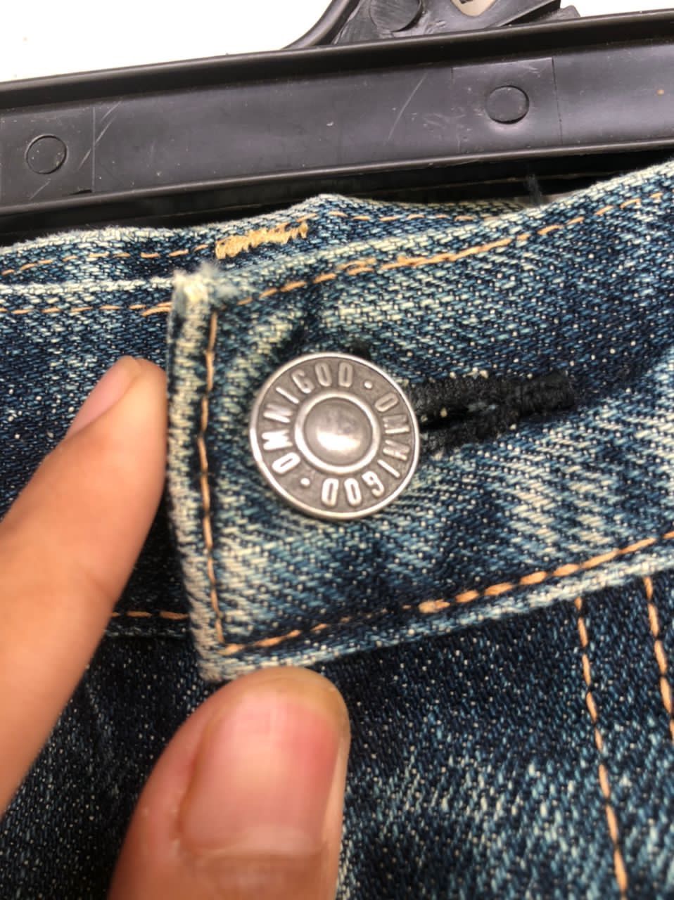 Japanese Brand × OMNIGOD OMNIGOD Selvedge blue jeans regular cut Size US 34 / EU 50 - 5 Thumbnail