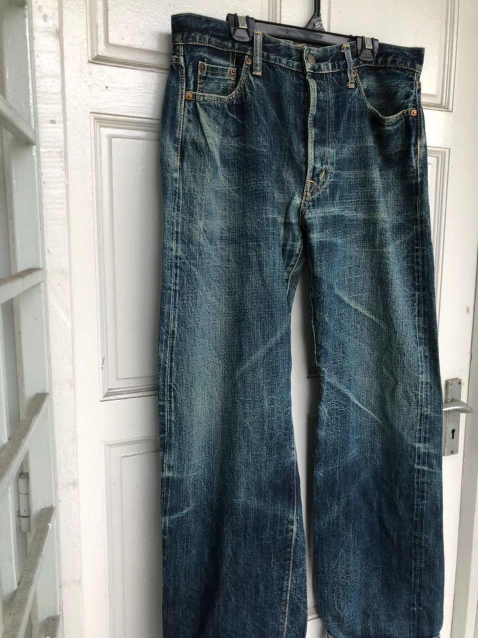 Japanese Brand × OMNIGOD OMNIGOD Selvedge blue jeans regular cut Size US 34 / EU 50 - 4 Thumbnail