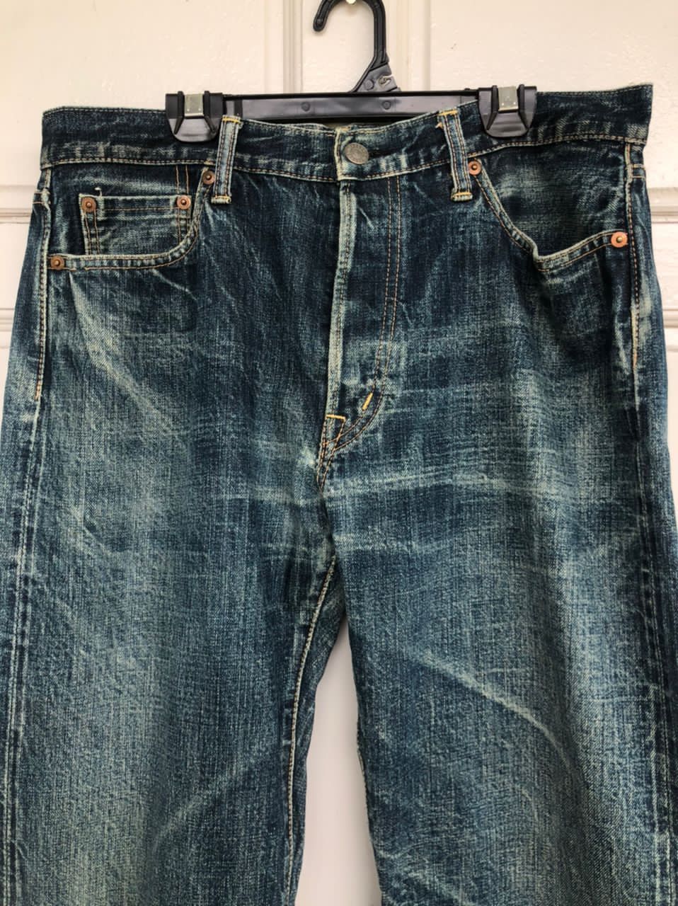 Japanese Brand × OMNIGOD OMNIGOD Selvedge blue jeans regular cut Size US 34 / EU 50 - 2 Thumbnail