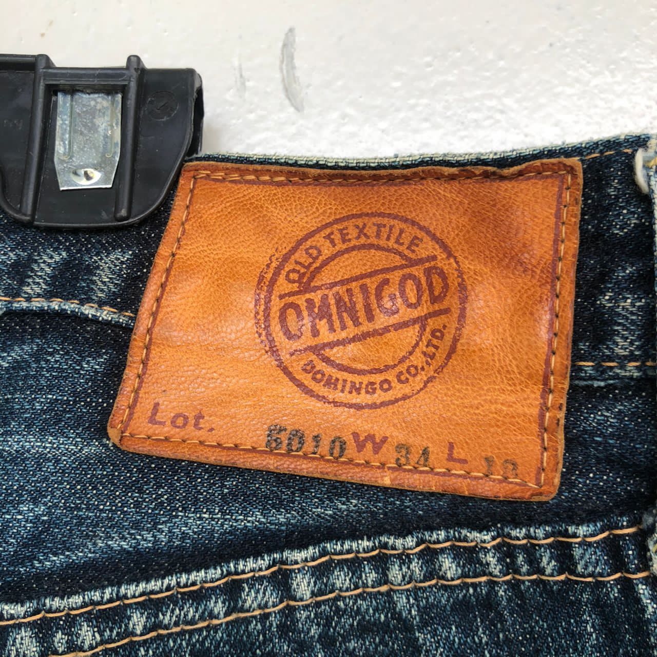 Japanese Brand × OMNIGOD OMNIGOD Selvedge blue jeans regular cut Size US 34 / EU 50 - 10 Thumbnail
