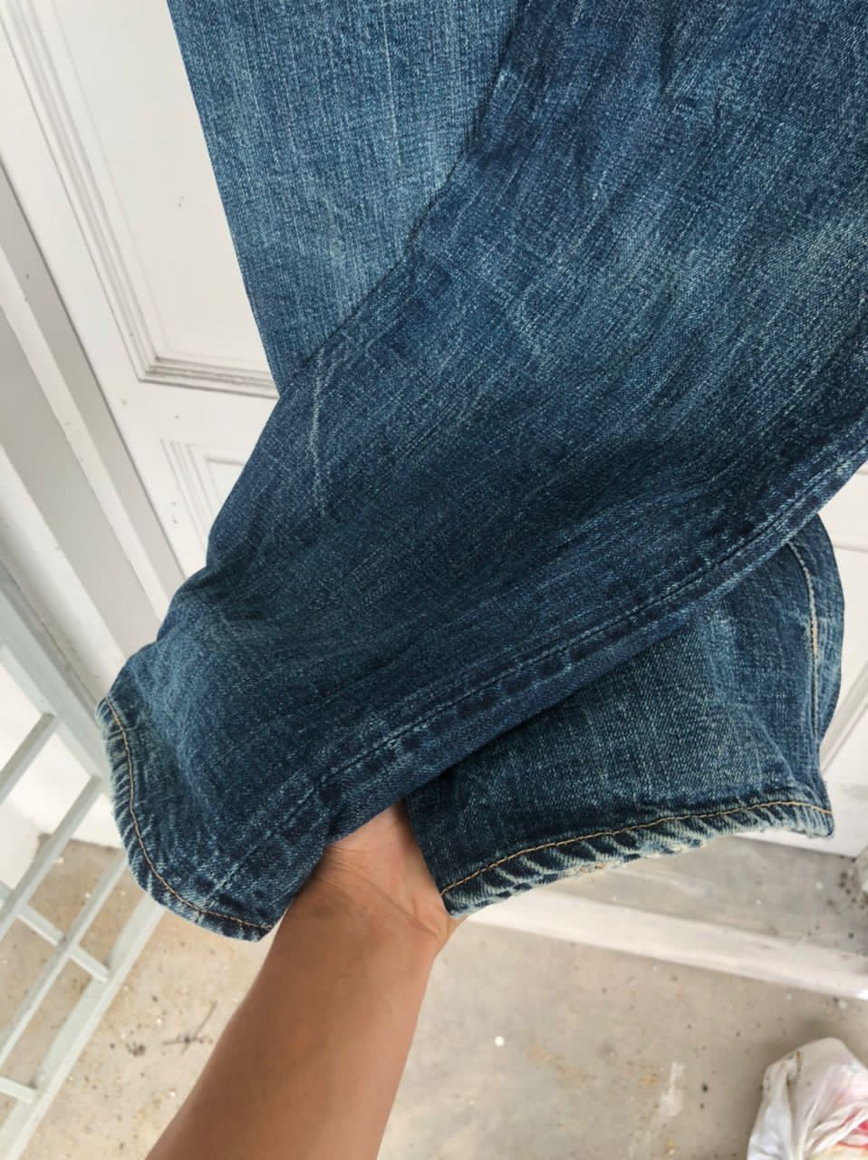 Japanese Brand × OMNIGOD OMNIGOD Selvedge blue jeans regular cut Size US 34 / EU 50 - 14 Thumbnail