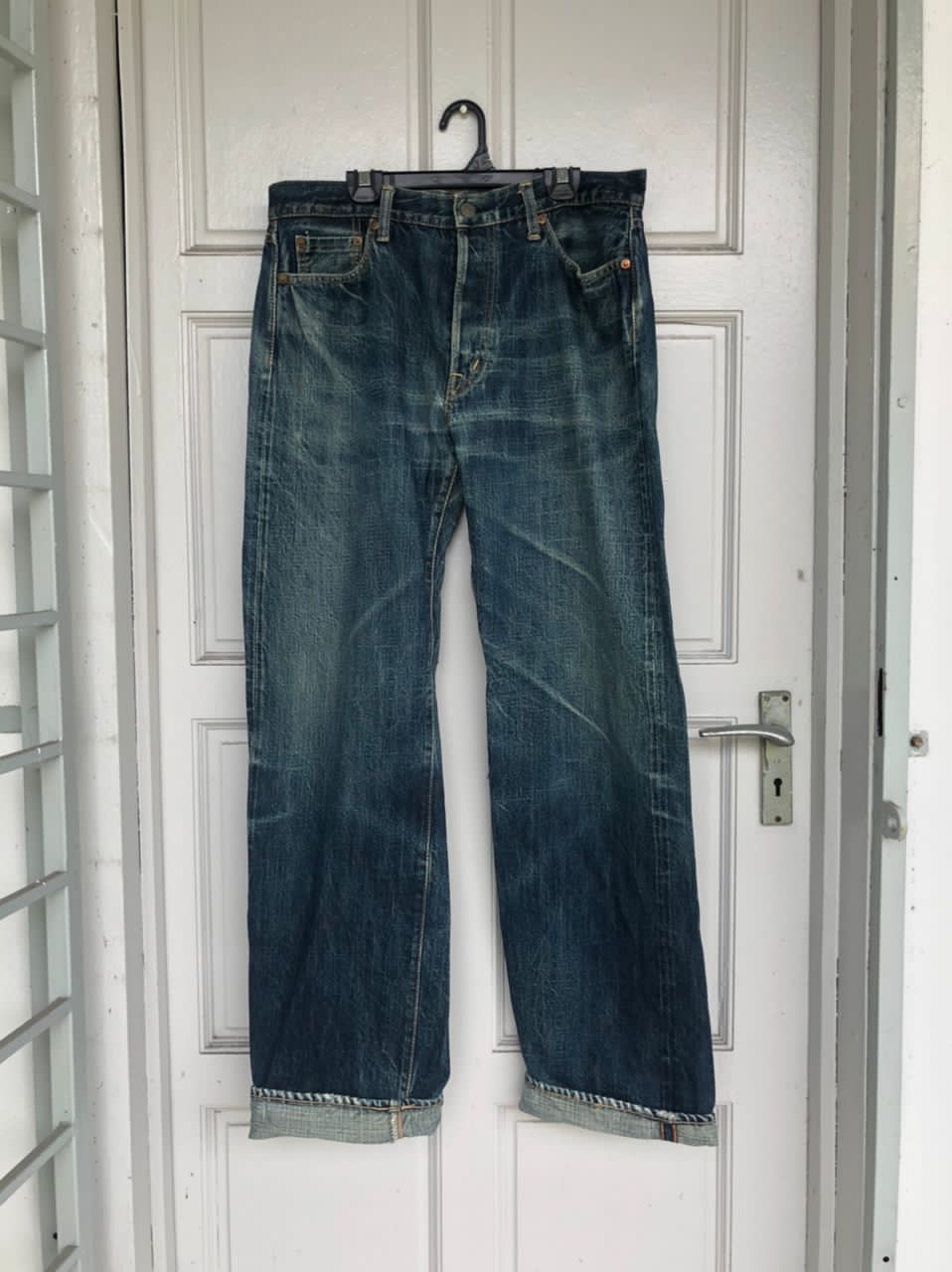 Japanese Brand × OMNIGOD OMNIGOD Selvedge blue jeans regular cut Size US 34 / EU 50 - 1 Thumbnail