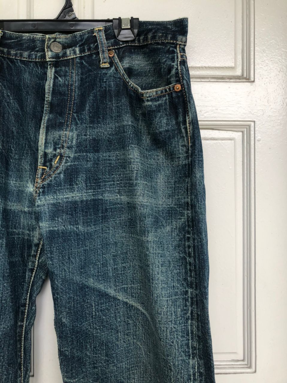 Japanese Brand × OMNIGOD OMNIGOD Selvedge blue jeans regular cut Size US 34 / EU 50 - 6 Thumbnail