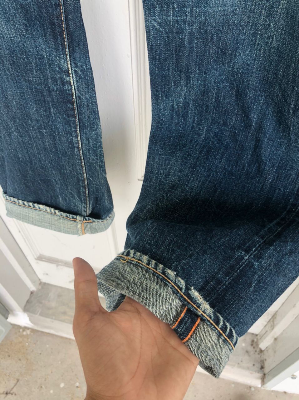 Japanese Brand × OMNIGOD OMNIGOD Selvedge blue jeans regular cut Size US 34 / EU 50 - 9 Thumbnail