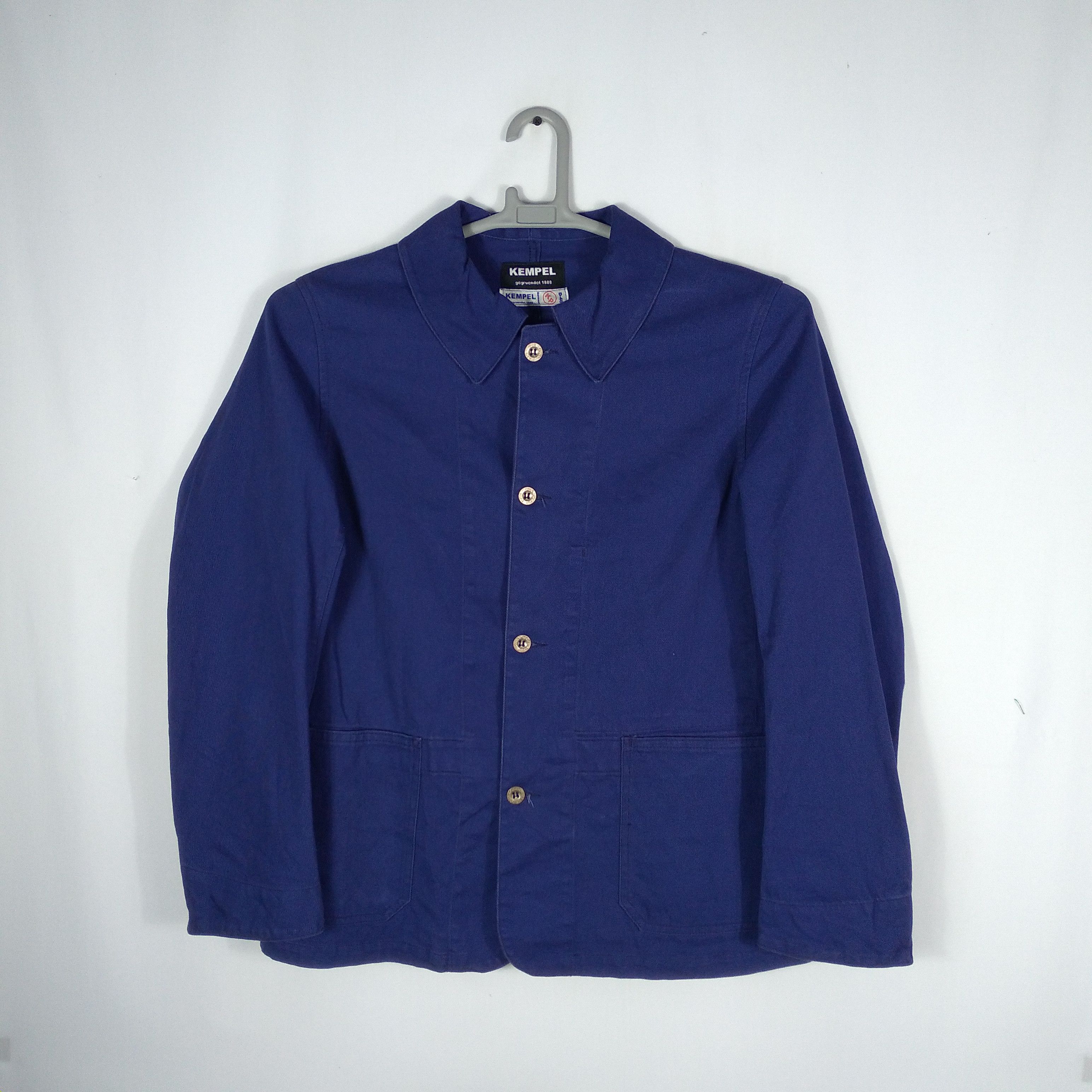 Japanese Brand × Vintage Vintage Kempel Avant Garde Chore Buttons Jacket Size US M / EU 48-50 / 2 - 1 Thumbnail