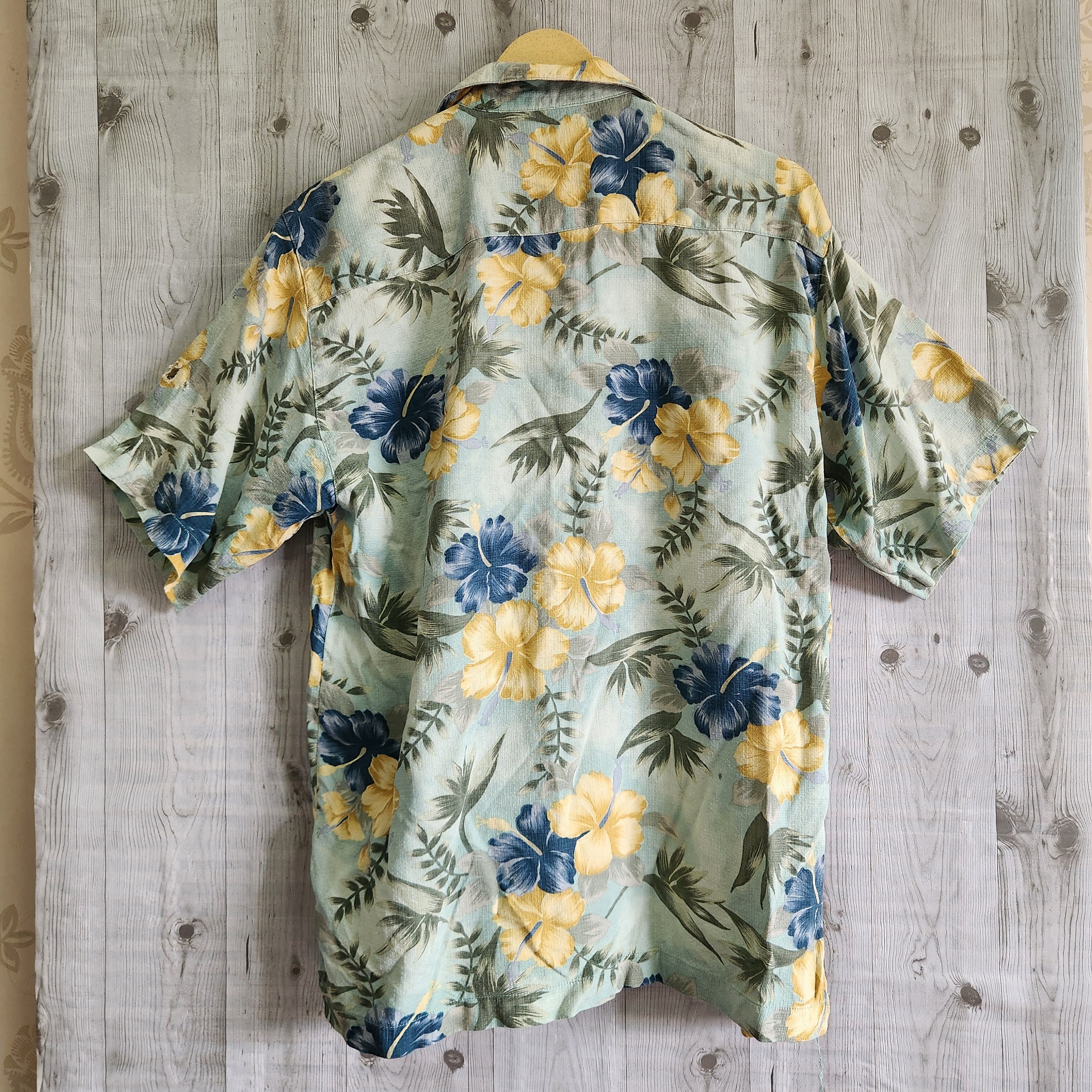 Tommy Bahama × Vintage Vintage Silk Tommy Bahama Colourful Shirts Size US L / EU 52-54 / 3 - 17 Thumbnail