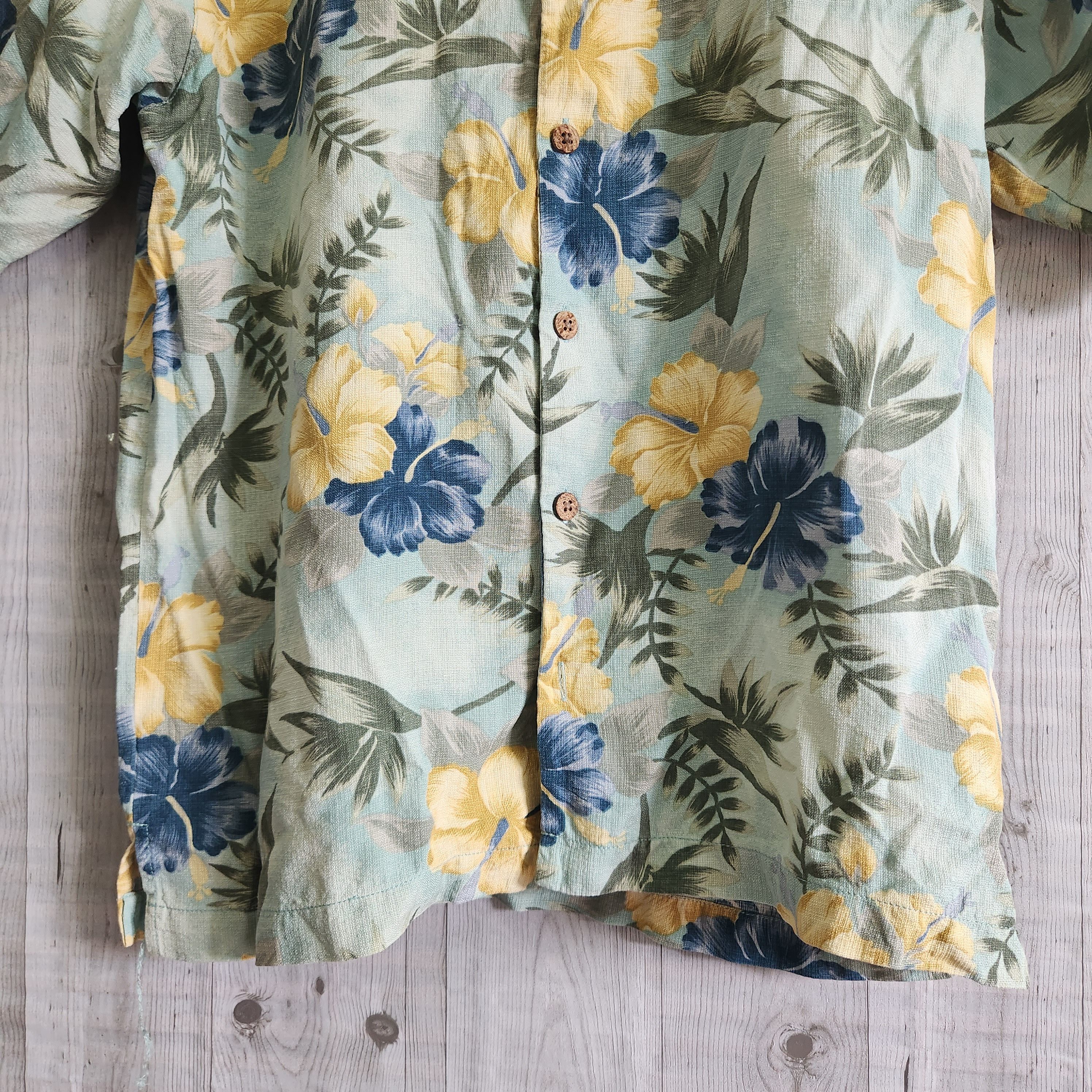 Tommy Bahama × Vintage Vintage Silk Tommy Bahama Colourful Shirts Size US L / EU 52-54 / 3 - 14 Thumbnail