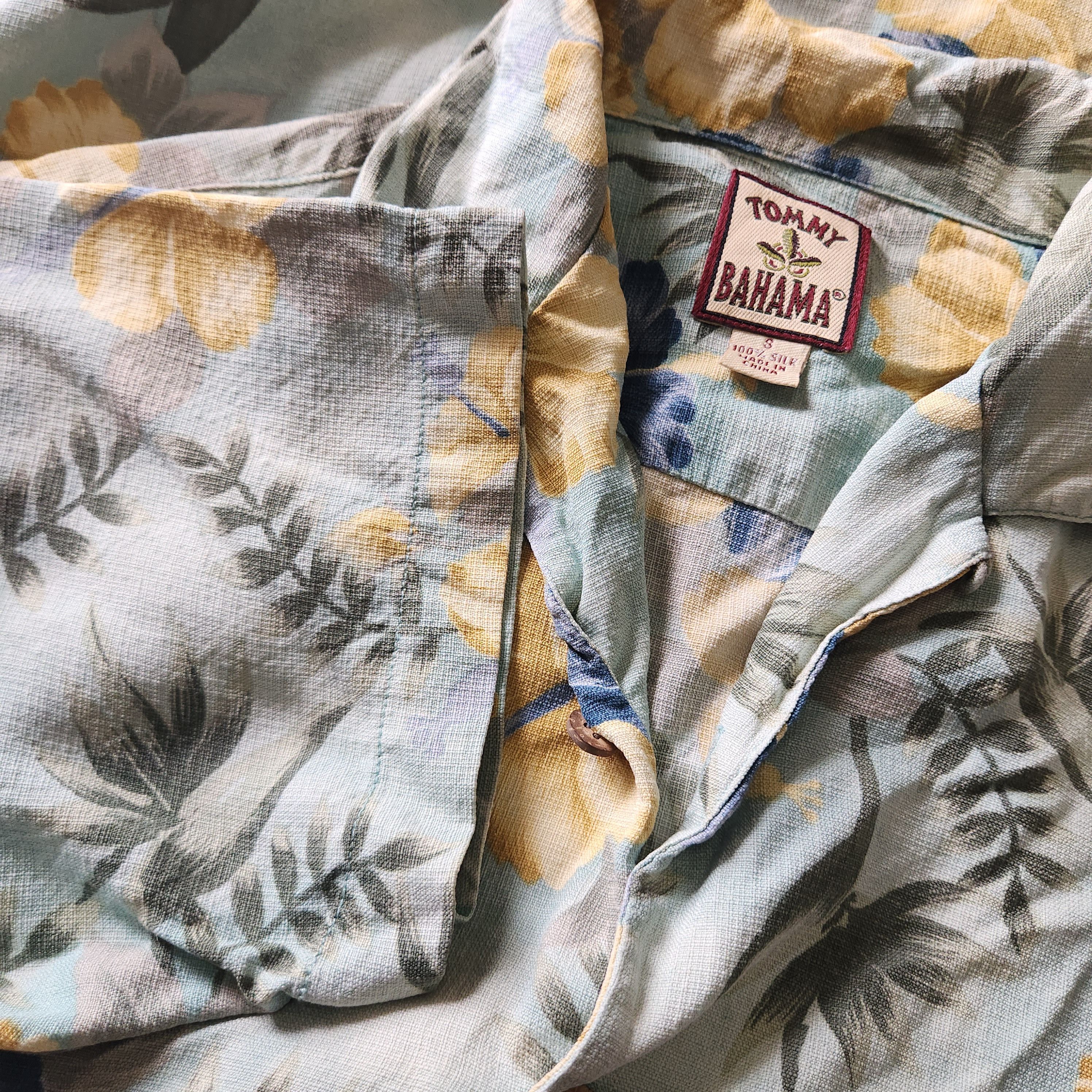Tommy Bahama × Vintage Vintage Silk Tommy Bahama Colourful Shirts Size US L / EU 52-54 / 3 - 6 Thumbnail